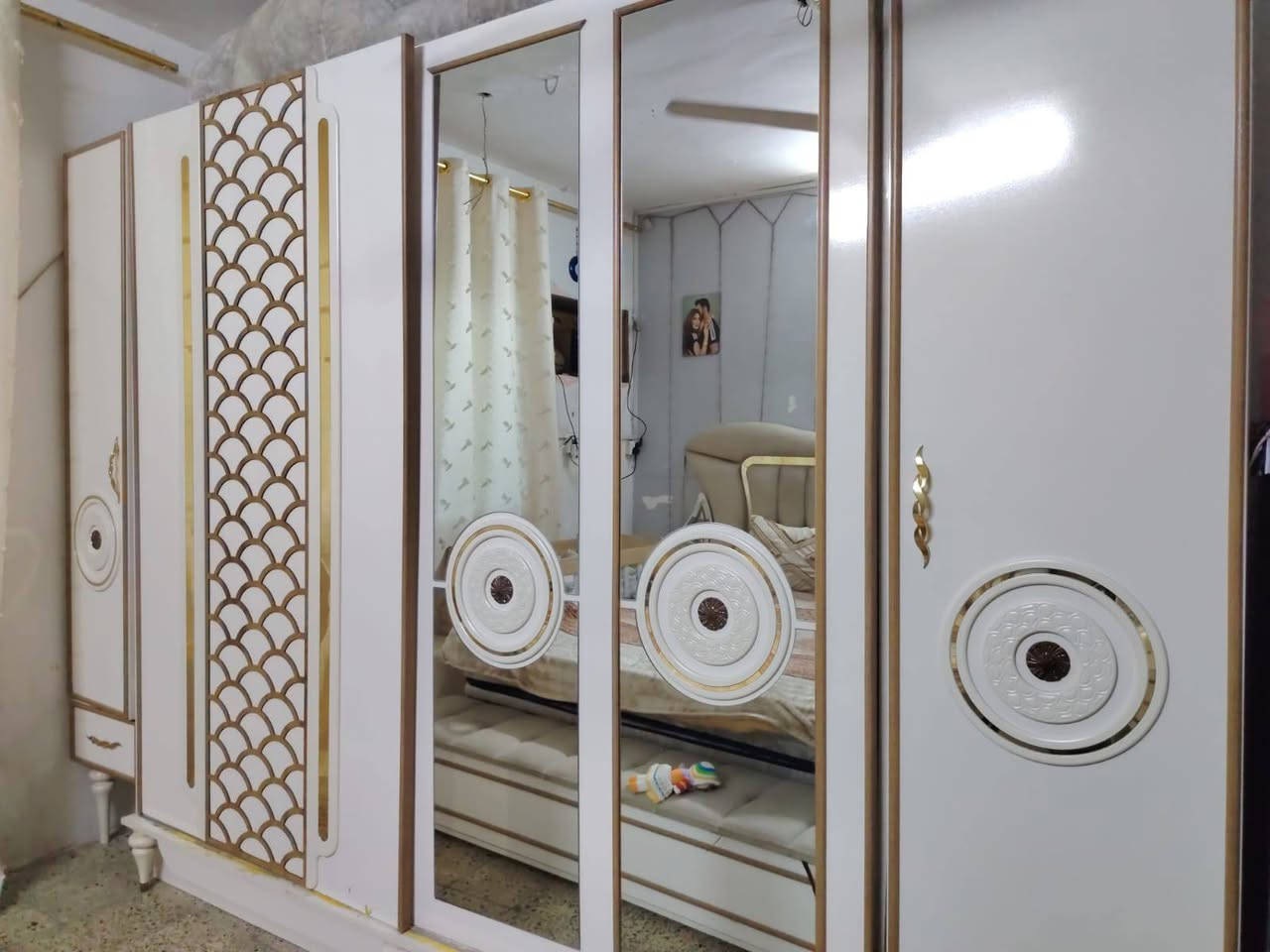 غرفه نوم تركي 9 قطع نضيفه بدون ضرر 
سعره 550 بيه مجال مكان بغداد مدينه الصدر قطاع 2
الشراي اتصل ***********
