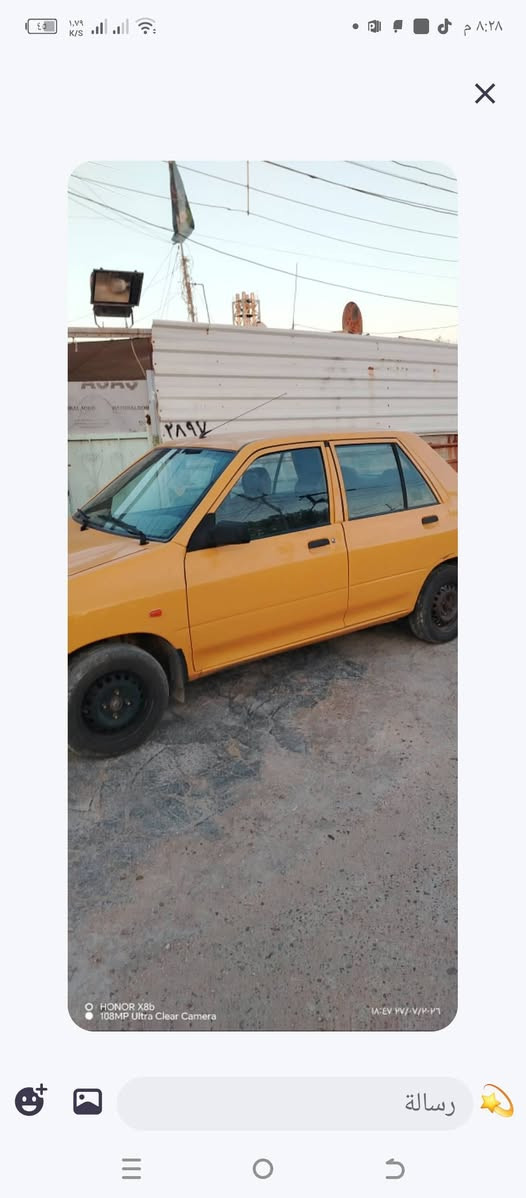 سلام عليكم سايبا موديل 22 سيارة  الرقم بغداد باسمي سيارة مابيها اي نقص مكينة كير تبريد مكفولة مصفرة هيىة غرامات  مكفولة كفالة عامة العنوان بغداد الخطيب قرب جسر دولعي الاتصال *********** السعر 60وبيهة مجال
