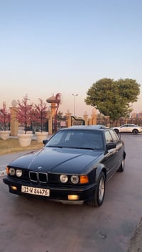 للبيع Bmw735   موديل ٩١ رقم بغداد الانكليزي باسمي تحويل مباشر هزه جديد...