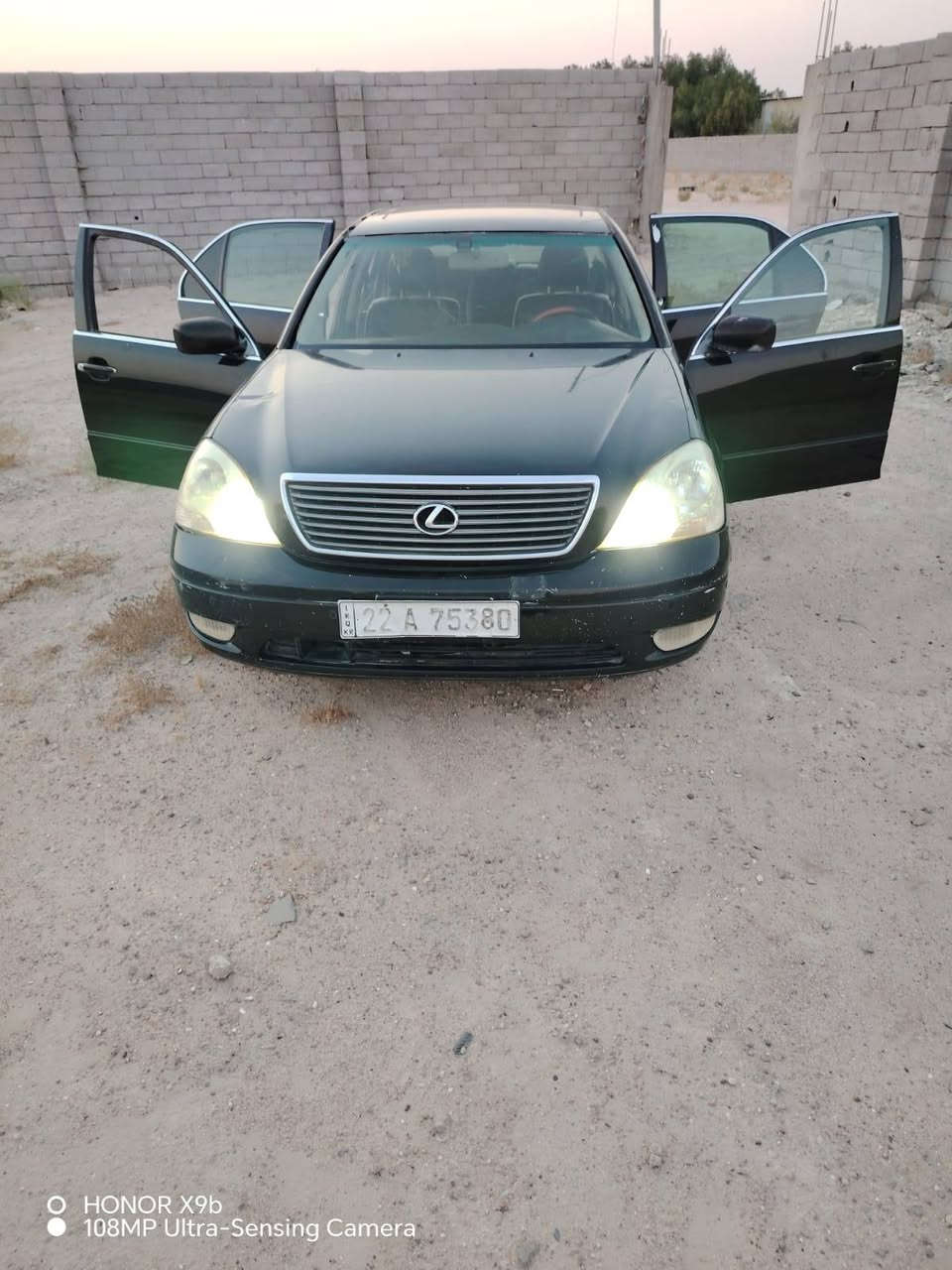 سلام عليكم البيع مستعجل لكزس صالون مديل 2005 ادوات ادوات  مكينه او كير كارتون حداده تأيرات حلوه دواخل سياره شغاله  عوزها تبريد سياره مستعجل على بيع مكفوله من العشاير مكاني البصره  سفوان سعر 23 او بيها مجال رقم الهاتف *********** - *********** مستعجل على بيع العلم واصله اكثر من هذا السعر ومابعت بس هسه  محتاج وريد بيع.... مكلف بلنشر البصرة, العراق

نص مكتوب في الصور:
- O HONOR X9b 108MP Ultra-Sensing Camera
- HONOR X9b
- 108MP Ultra-Sensing Camera
- HONOR X9b 108MP Ultra-Sensing Camera
- O HONOR X9b