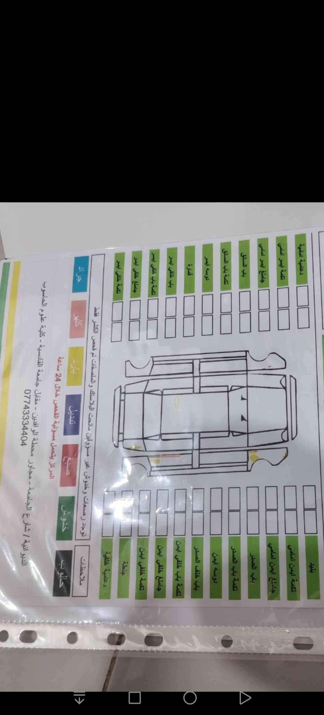 كيا سورنتو ١٩ جديدة جدا بأسمي رقم بغداد كفاله عامه عدا بارد بسيط وشخط بسيط بالباب الخلفي والسونار مرفق مواصفات معروفه بدون بنوراما ماشيه ٧٠ الف مكانهة الديوانيه سعرهة ٢٢٧ رقم ***********
