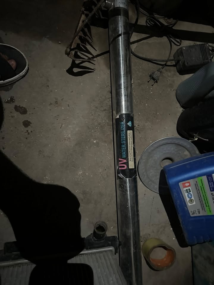 من رخصه الادمن اغراض محطه للبيع uv +منبرين 3/4 ثلاث ارباع  عدد المنبرينات 3المكان بغداد اليوسفيه بالقرب من سيطره 75 لايوجد توصيل  للاستفسار اكثر واتساب

 ***********
