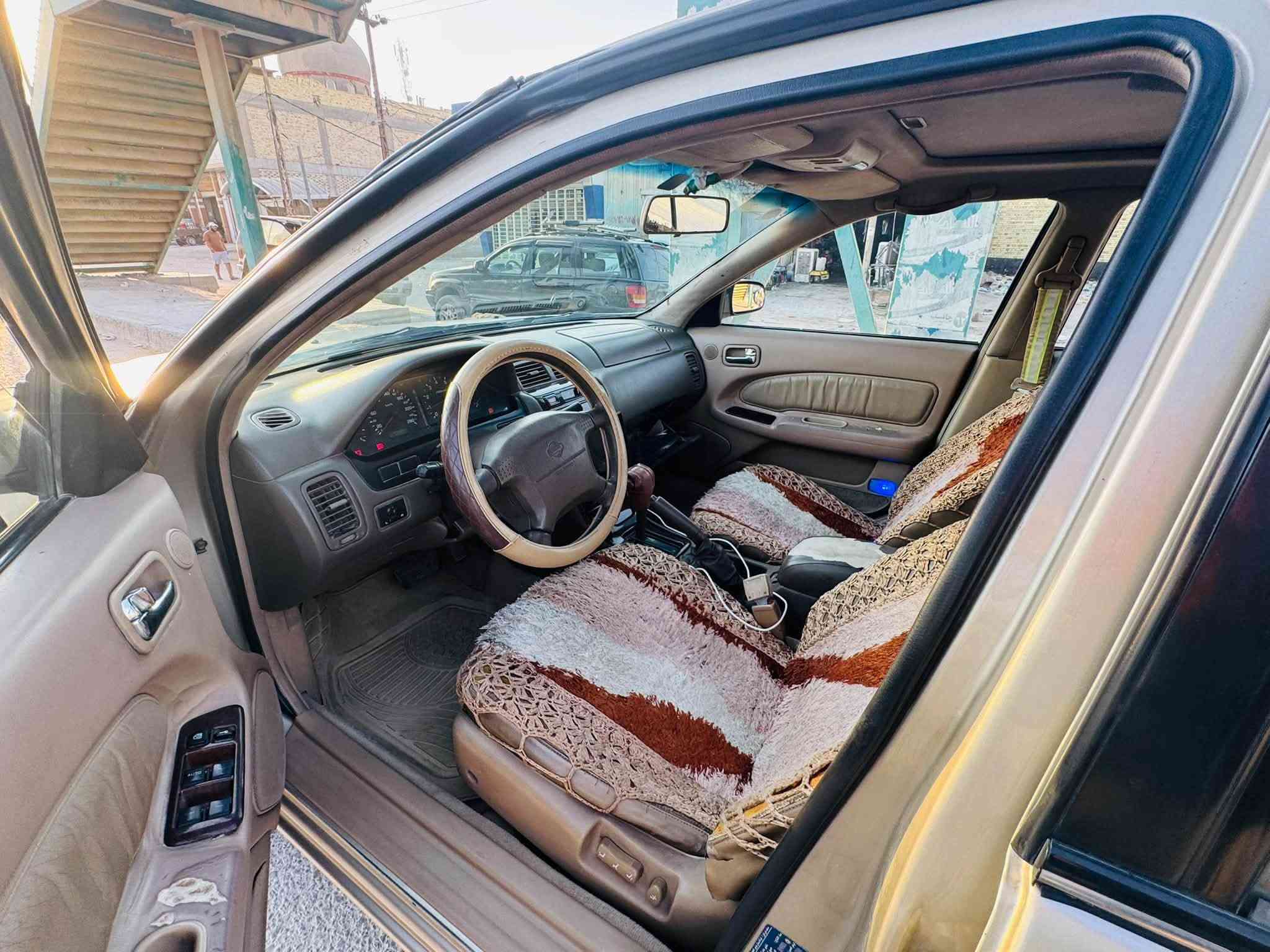 السلام عليكم للبيع نيسان مكسيما مديل ١٩٩٩ كفاله عامه مكينه ٦ سلندر فول موصفات ١/١ فتحه كشنات كهربائيه شاشه تحكمات جلد سياره فول فول تبريد ثلج رقم بغداد انكليزي مداور ثاني يوم  كير اوتماتيك السياره كير مكينه حداديه محرك تبريد كله جديد السعر ٤٥ و بيها مجال بيع مستعجل ! الرقم *********** مكان نجف
