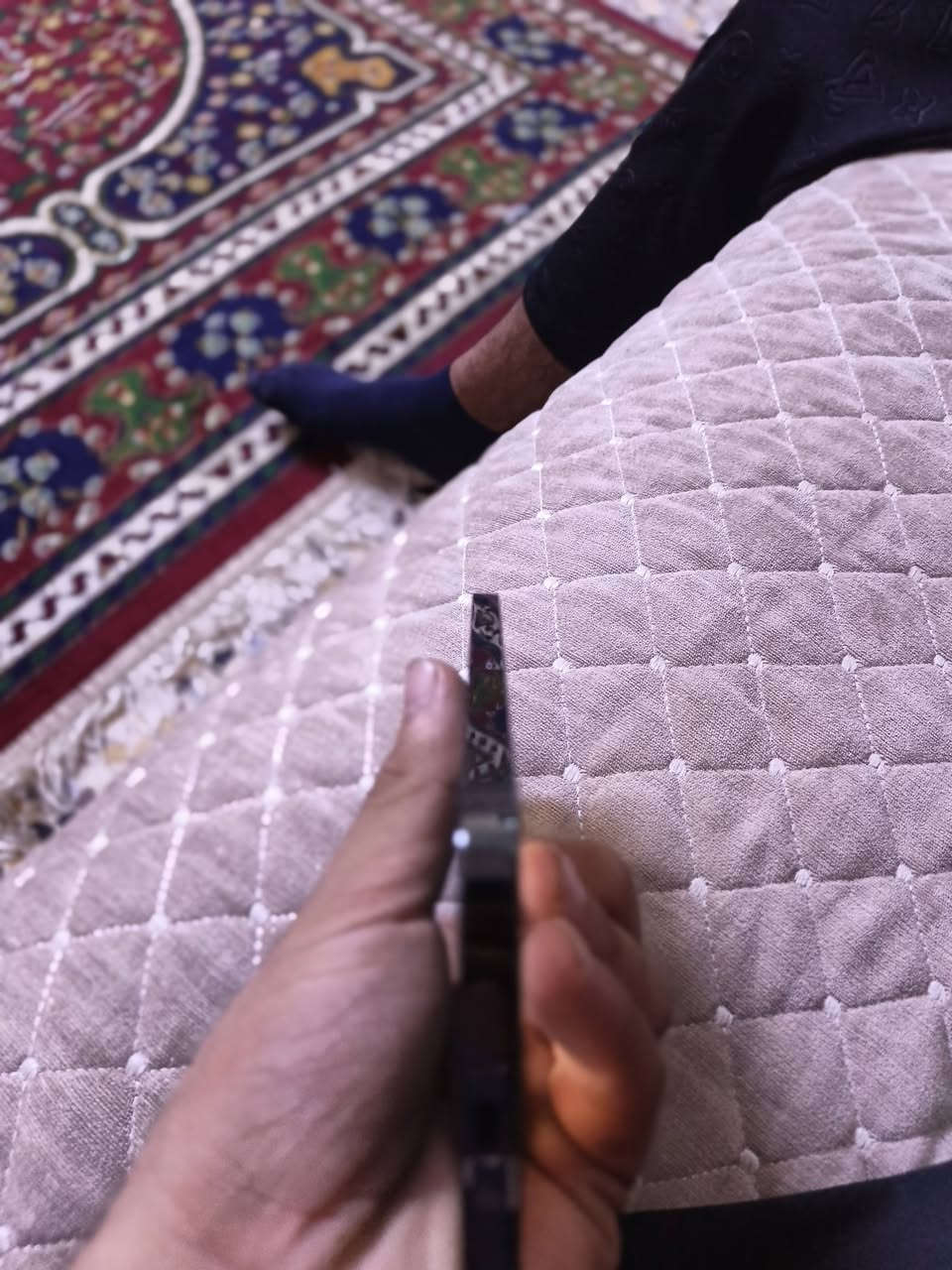 سلام عليكم ايفون 13برو ماكس لبيع ذاكرة 256 لبطارية 88 بلادي لجهاز مكفول كلشي ما مبدل بي لكامرات حلوة 750 وبي مجال قليل لعنوان بغداد لشماعية *********** بس واتساب
