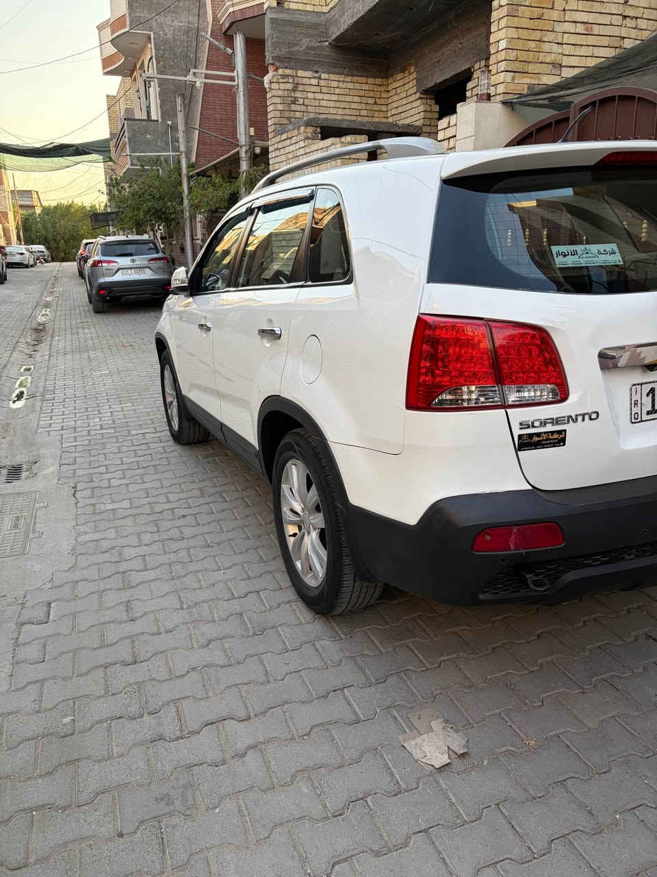 السلام عليكم. كيا سورنتو ١٣ خليجي سبعة راكب ستة سلندر . تبريد ٣ قطع منفصل، مري شفط، بانوراما. محرك مبدل ( محرك حاوية) . ماشية ١٩٥ الف . ادامة كاملة ( حدادة، محرك، حمام داخلي). رقم بغداد باسمي . السعر ١٣٥ . باقي التفاصيل باسونار. للتواصل على الرقم *********** بغداد, العراق

نص مكتوب في الصور:
- Baghdad Car Service
- فحص صبغ السيارات
- بجهاز السونار الليزري
- فحص
- صبغ
- تبديل
- بارد
- شخوط
- ***********
- ***********
- بغداد - خطوط - مجاور معرض قمة بغداد
- ماركه سيارة: كيا
- نوع السياره: سورنتو
- سنة الصنع: ٢٠١٣
- رقم السيارة: 74567 b 11
- تاريخ الفحص: 2026/07/23
- ملاحظه: يوجد خدوش و رصعات في بعض أجزاء السيارة+نضوح دهن +محرك مبدل و كيس المحرك و قبق
- ولفات مفتوح
- الجانب الامامي
- سمكرة و تكحيل في المكان المحدد +بنيد مفتوح
- الجانب الايسر
- سمكرة في المكان المحدد
- الجانب الايمن
- سمكرة و تكحيل في المكان المحدد +ضرر بسيط خلف
- الباب
- الجانب العلوي
- لم يتم الفحص
- الجانب الخلفي
- سمكرة في المكان المحدد +صندوق مفتوح +ضرر بدنة
- نخلي مسووليتنا بعد تسليم التقرير وخروج السياره من المركز