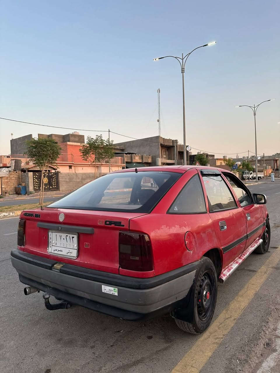 سلام عليكم
اوبل فيكترا
موديل 1990
محرك 16
لايت زنون 
مسجل شغال 
تخم تأير جديد 
السياره بلادي بدون صبغ 
رقم ديالى شرط التحويل 
اي استفسار تصل عله رقم***********
مكان السياره ديالى جلولاء 
مكلف بل نشر
