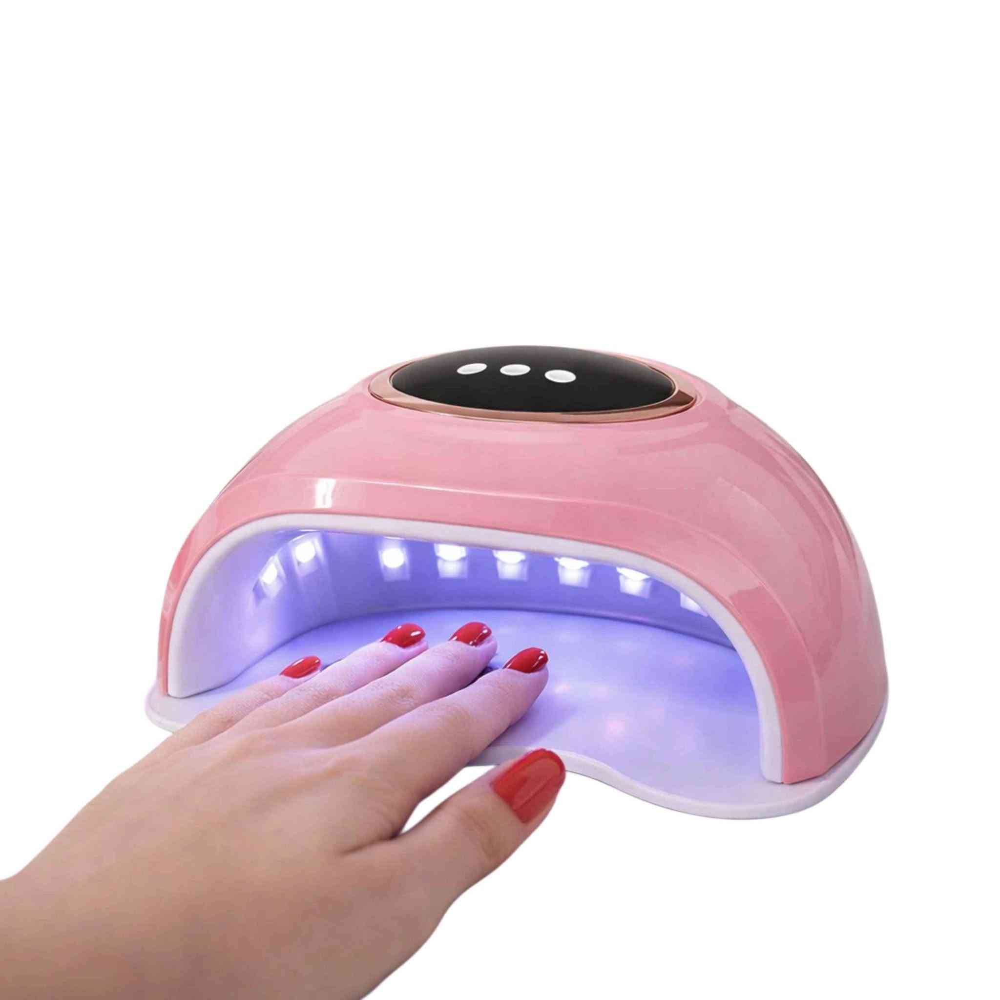 ✨💅 خلي لمعة أظافرك دايمًا جاهزة… وبكل أناقة!

مجفف الأظافر LED/UV اللي يخلي كل جلسة عناية كأنها صالون احترافي بالضبط!

⚡ يجفف بسرعة بثلاث سرعات: 30 ثانية، 60 ثانية، و99 ثانية مع استشعار تلقائي
🌞 ضوء لطيف يشبه ضوء الشمس… مريح للعين وما يأذي البشرة
💎 يحافظ على لون الجل بدون اصفرار، ويعطيك لمعة ثابتة وقت أطول
🏠 تصميم جميل ومناسب للبيت أو الصالون
🔆 متوفر بخيارات إضاءة مختلفة لتناسب كل احتياجاتك (12 – 18 – 30 LED)

معاه… كل جلسة أظافر تصير أسرع، أمان أكثر، ولمعة أحلى! 💖💫

يوجد توصيل للجميع محافظات العراق والتوصيل مجاني البصرة, العراق

نص مكتوب في الصور:
- NAIL POLISH / ACRYLIC DRYER
- CURING UV/LED LAMP FOR NAILS
- UV/LED NAIL DRYER FOR GEL POLISH & ACRYLICS