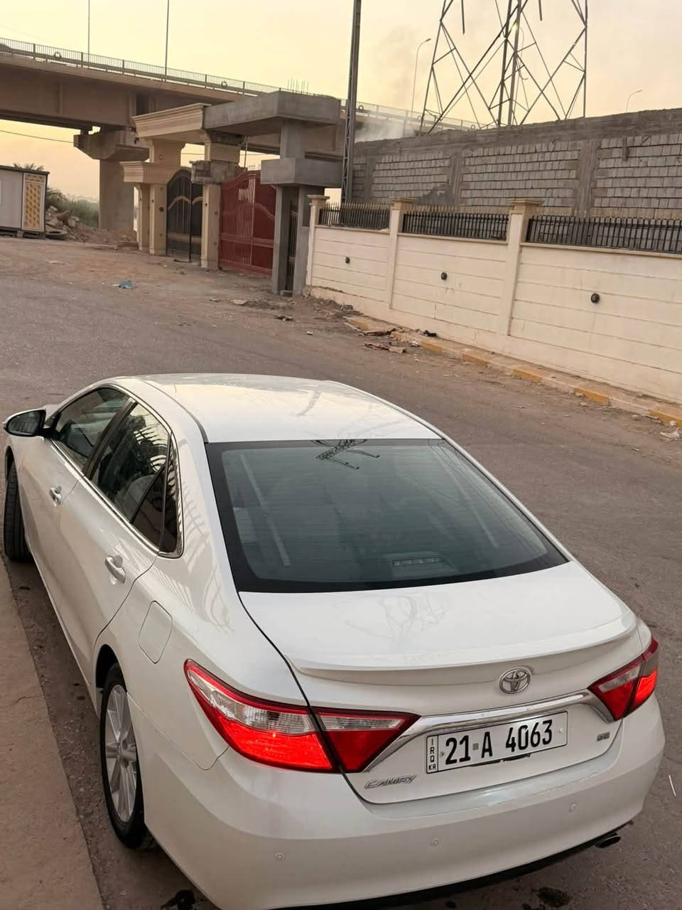 كامري خليجي 2016
بيها بنيد مصبوغ بدون دواخل فقط صبغ 
مع بارد بالباب الامامي الايمن مثل ما موضح بالصور بعد ما مصلح
ماشيه 155 وقابل للزياده 
السعر 160 وبيها مجال حق الجيه 
العنوان صلاح الدين قضاء بلد 
ومجفته على ايدي
                               للاستفسار ***********
