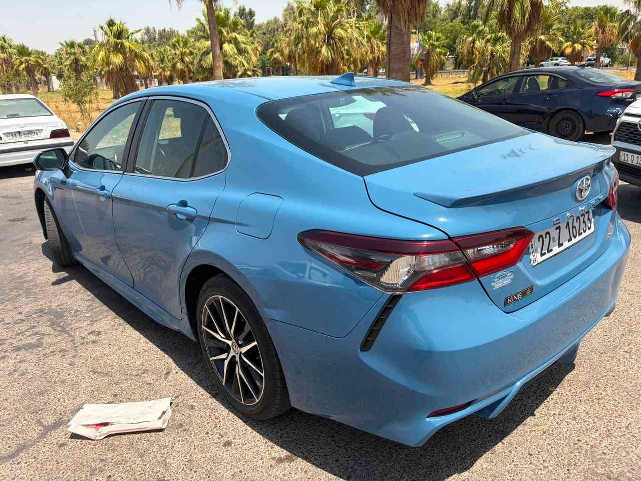 كامري - camry 2024 
فئة SE بلس وارد امريكي محرك 2500 الون بحري 
رقم اربيل بسمي 
ماشية 32 KM 
كشنات و دواخل جلد 
تحكمات استيرن  تشغيل لايت زنون رادار امامي و رادرات جانبيه اشاير بالمري شاشه ابل كار بلي و اندرويد اوتو كامره سبير وعدة كل تفاصيل  السياره جديدة جداً ...
~ صور السياره و السونار و التقارير من امريكا موجود ...
السعر 197$$وبيه مجال بسيط للبيع***********
