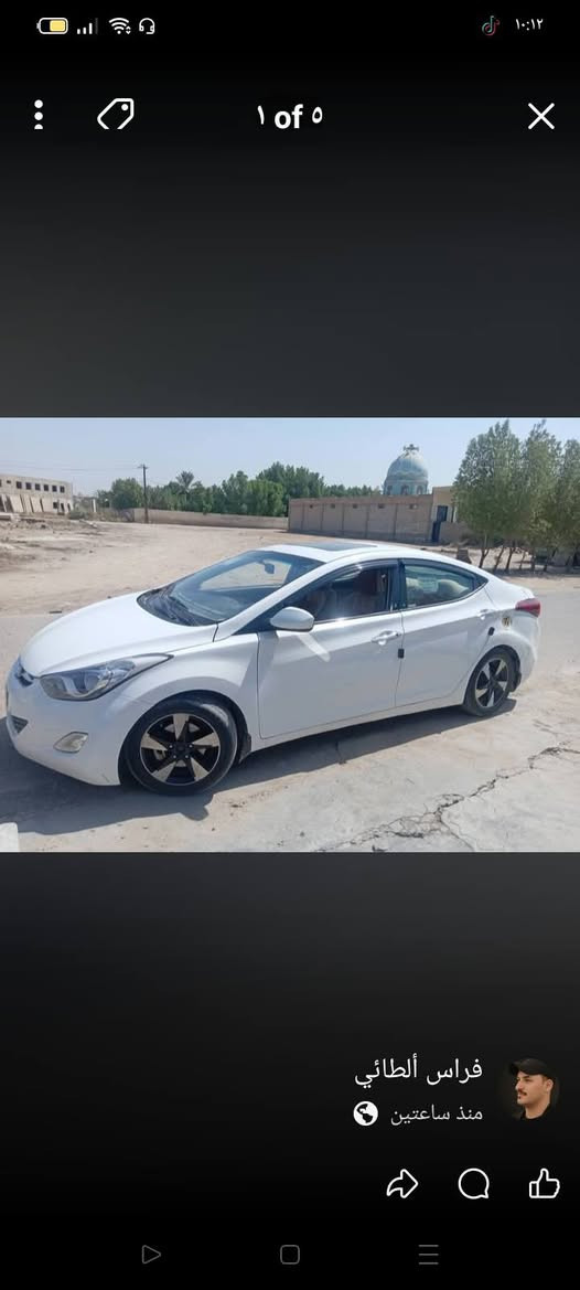 النترا موديل 2015 خليجي فول مواصفات مكفوله رقم بغداد ابيض مستعجل على البيع السعر 115 وبيه مجال صاحب السيارة  اتصل ***********

نص مكتوب في الصور:
- ١٠:١٢
- ١ of ٥ فراس الطائي منذ ساعتين