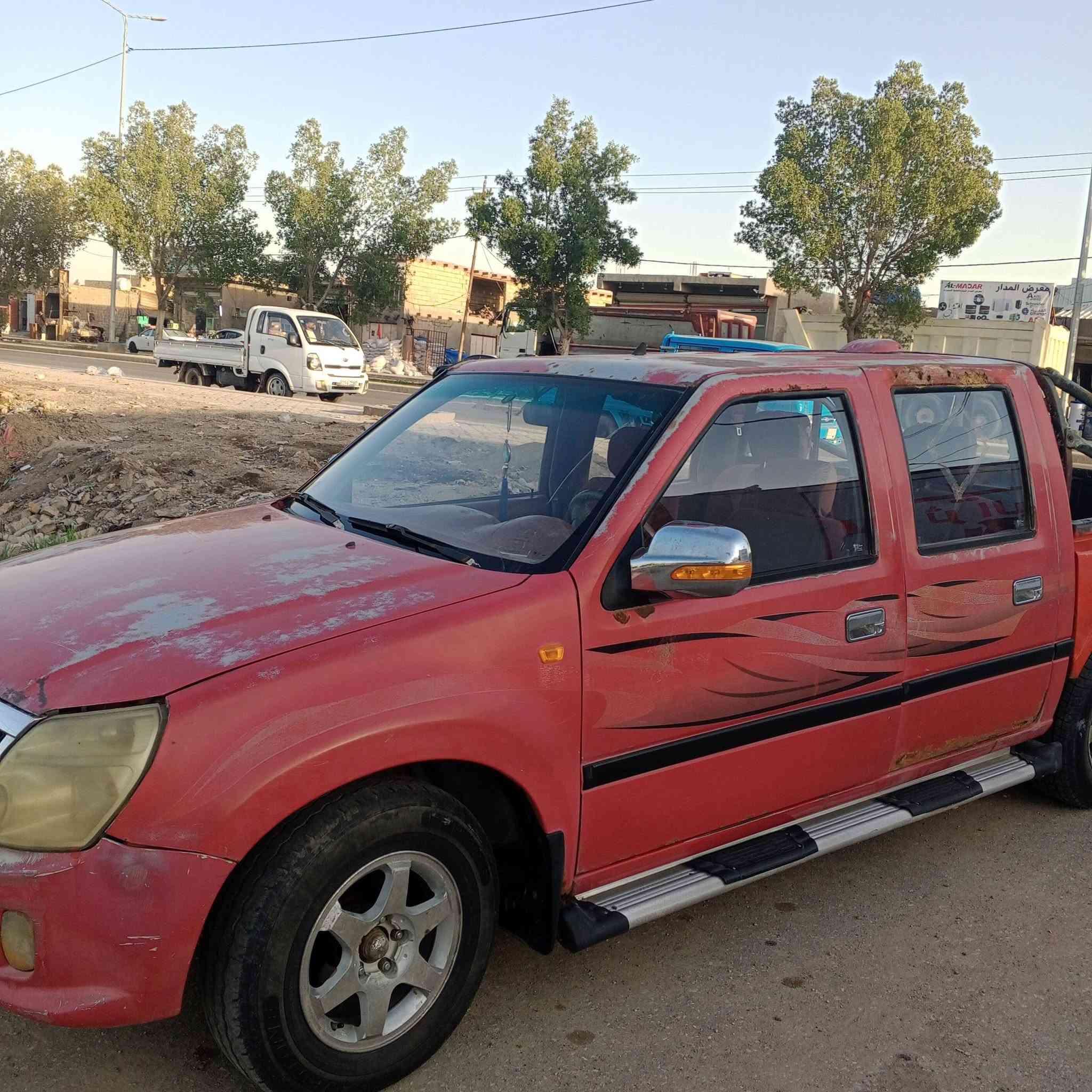 سعر مناسب
بابل الشوملي 

***********

للبيع فقط بيكب فوتون رقم قادسيه2013 مكفوله كير ومحرك واكسل ما عدا بعض الملاحظات البسيطه والخداديه  تدفئه وتبريد ما بيها نقص سنويه نافذه 18

البدي سمكره وصبغ
