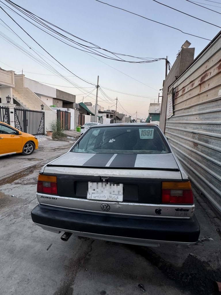 جیتا مودیل1991
رقم كركوك  سیارە بدون صبغ بدون ضرر
سنویە منتهی شرط تحویل بسمنا
محرك18 خمسە کیر  عادی
تدفئه شغال مظبوط 
تاخم صدر خلفی كل جدید بدون نواقص
كهربیات شغال شرط 
 لایتات مونظمه LEd
سستم سماعات ایپمی فایر 
تربع تیارات جدید ویل بلادی فولكس واكن
دواخل وضع شركه 
بطاقه بنزین ویا 
مكان سیاره كركوك دروازه الی یرید خابر رقم سعر 28
***********
*********** كركوك, العراق
