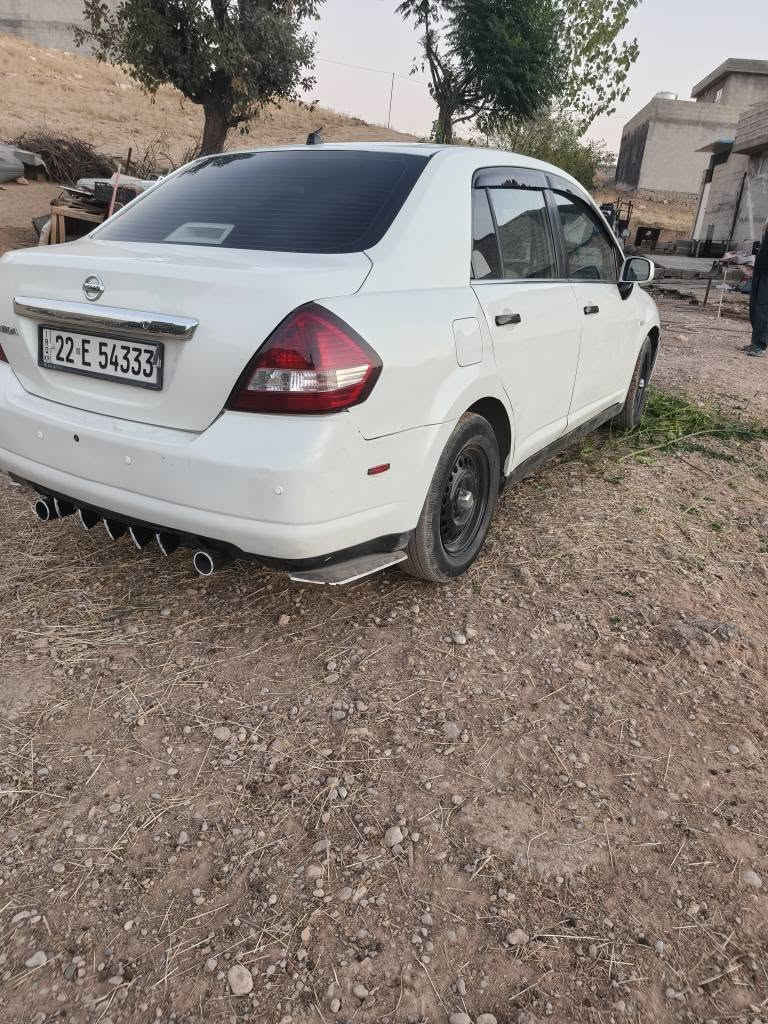 نيسان تيده,2006  خةليجي
كير مةكينة تةبريد تةقةو رةقة  هةمووي بةشةرت   👌
تةحويل كردن بةناو كردن بةشةرت 
سةيارةكة بيحةيبةو بي نوقستانية  بةشةرتي دارووبةرد 👍
بةنسبةت سبووغ  يةك جاملخ بةبي ژؤري  دووپةلة  هةية  ٢٣٠هةزار حةقيقي رؤيشتووة  سةيارةكة  جاهيزة   سةيارةكة لةهةوليرة  بؤ پةيوةندي   (***********) وةتس ئەپ فایبەر لەسەر   💯 أربيل, العراق
