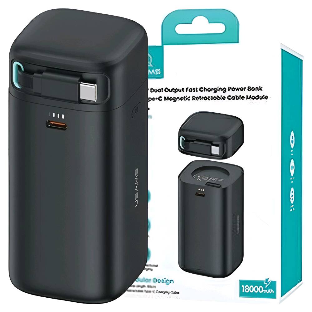 باور بانك USAMS 45W (18000mAh).
المميزات
كابل مدمج: يحتوي على سلك Lightning مغناطيسي قابل للسحب.
شحن سريع 45W: يشحن الهواتف، التابلت، واللابتوب بسرعة.
مخرج ثنائي: شحن جهازين معاً في نفس الوقت.
منفذ Type-C ذكي: شحن سريع للباور بانك وللأجهزة الأخرى.
السعر /55الف
للطلب او استفسار عبر خاص او انستا Turab_Store او رقم ‎***********
توجد خدمة توصيل لجميع المحافظات 5,000