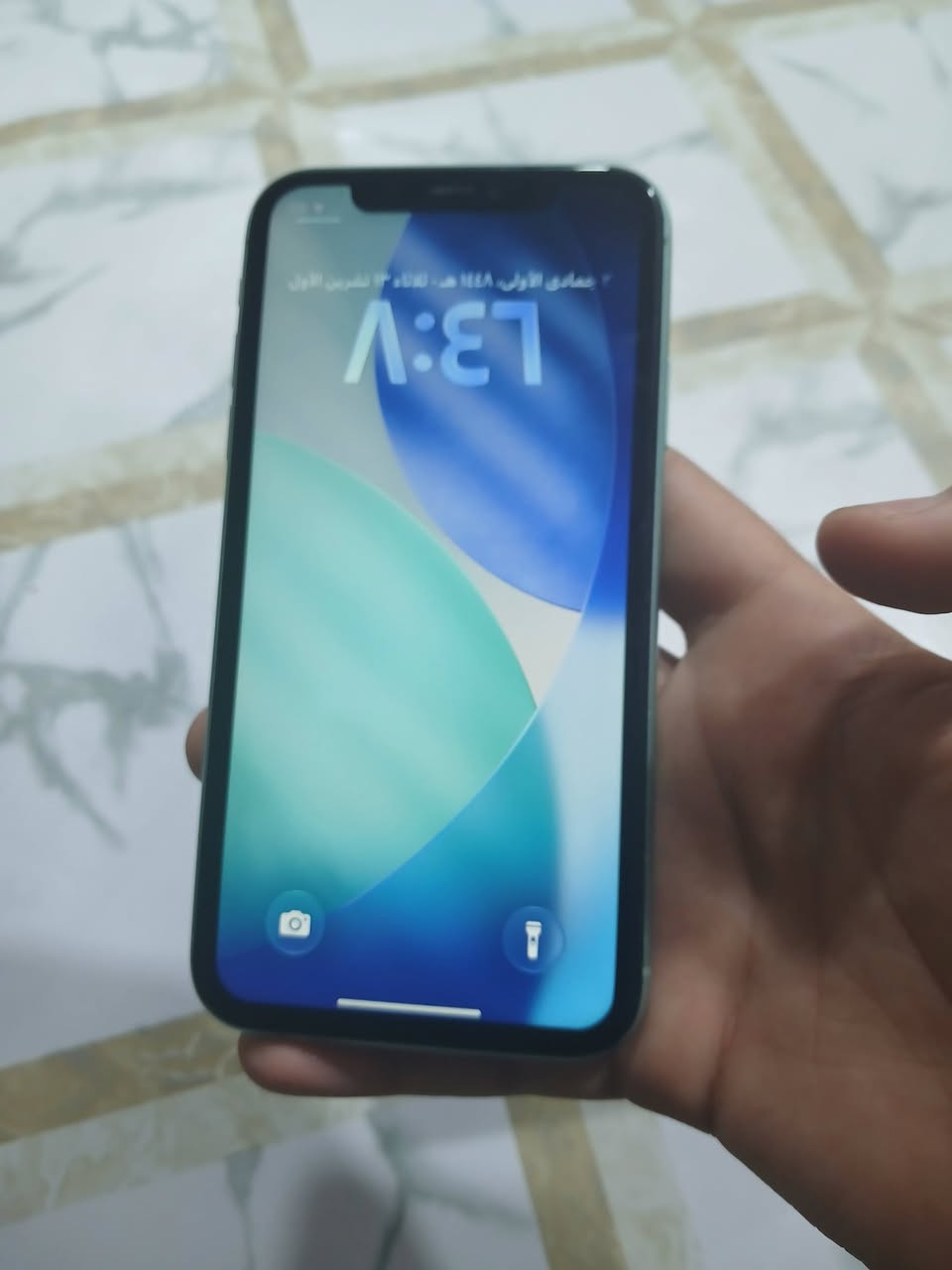 آيفون 11 • ١٢٨ • بطاريه ٦٩٪