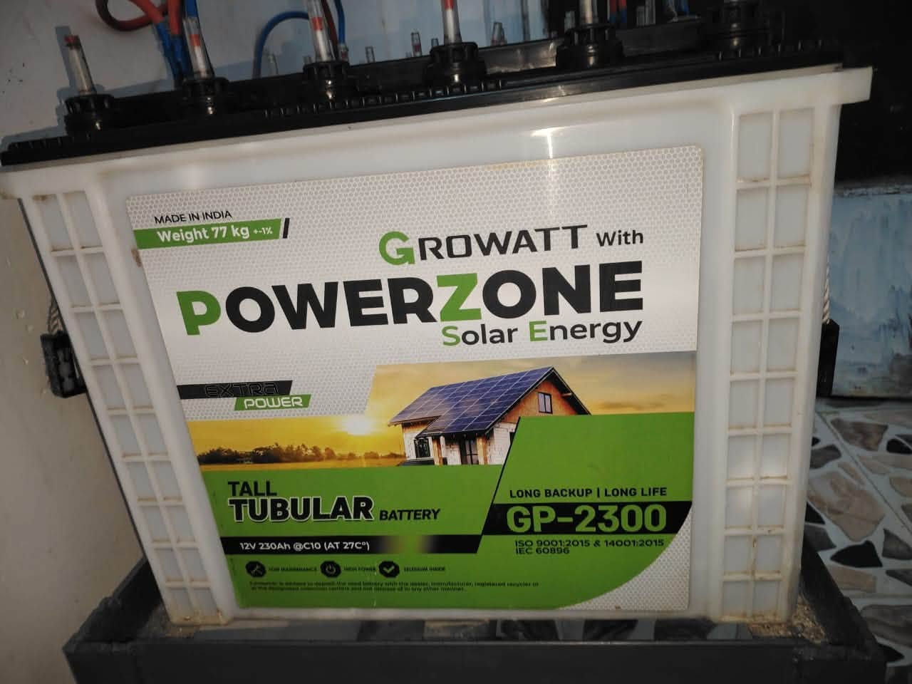 ☀️ منظومة طاقة شمسية مستخدمه للبيع ⚡
8 نهاري 6 ليلي 

الضمان تشغيل فقط

🔋 4 بطاريات Growatt PowerZone 230Ah

⚡ إنفيرتر قدرة 3600 واط

☀️ 4 ألواح 550 واط 

📌 المنظومة كاملة وجاهزة للعمل.

💰 السعر: مليون و850 الف

📞 للاتصال: ‭***********‬
