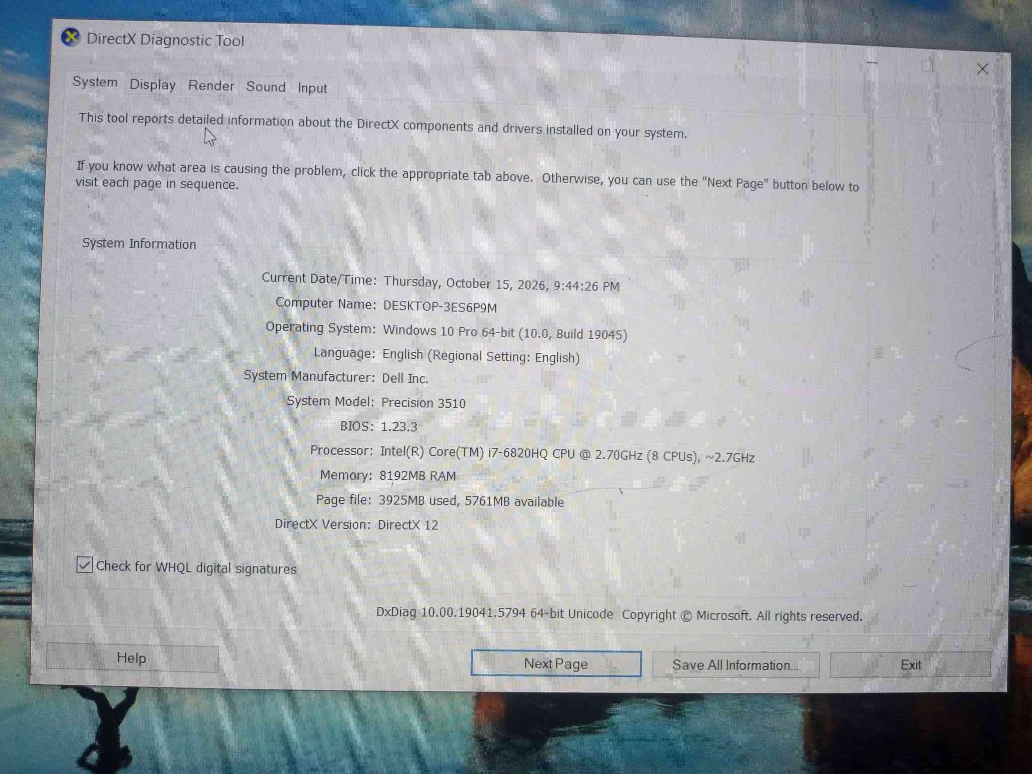 i7 • SSD 256GB • كارت شاشة AMD