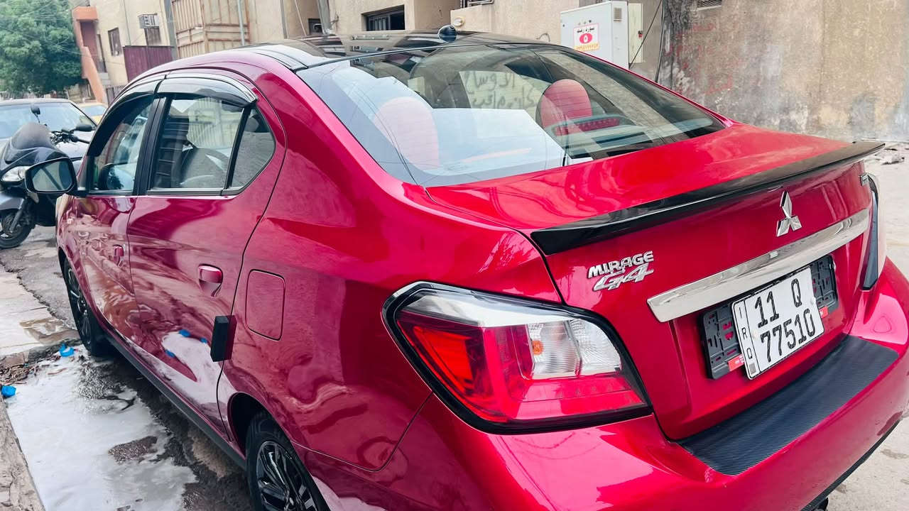ميتسوبيشي ميراج • بلاك اديشن • رقم بغداد