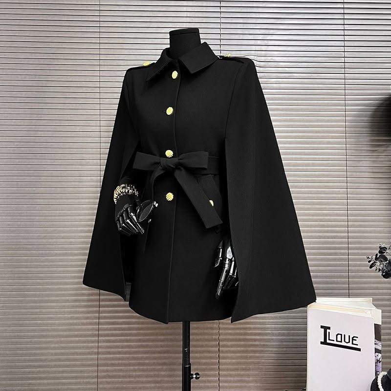 A stylish new loose-fitting sleeveless coat suitable for spring and autumn, and a black mid-length shawl in a British style with a single row of buttons for women, 2026 Available sizes for weights 40-75 kg. Pre-order available. Delivery time is 2-3 weeks from the booking date. For more details, please contact us on our Telegram channel. For immediate inquiries and questions, please contact us via WhatsApp. #via
