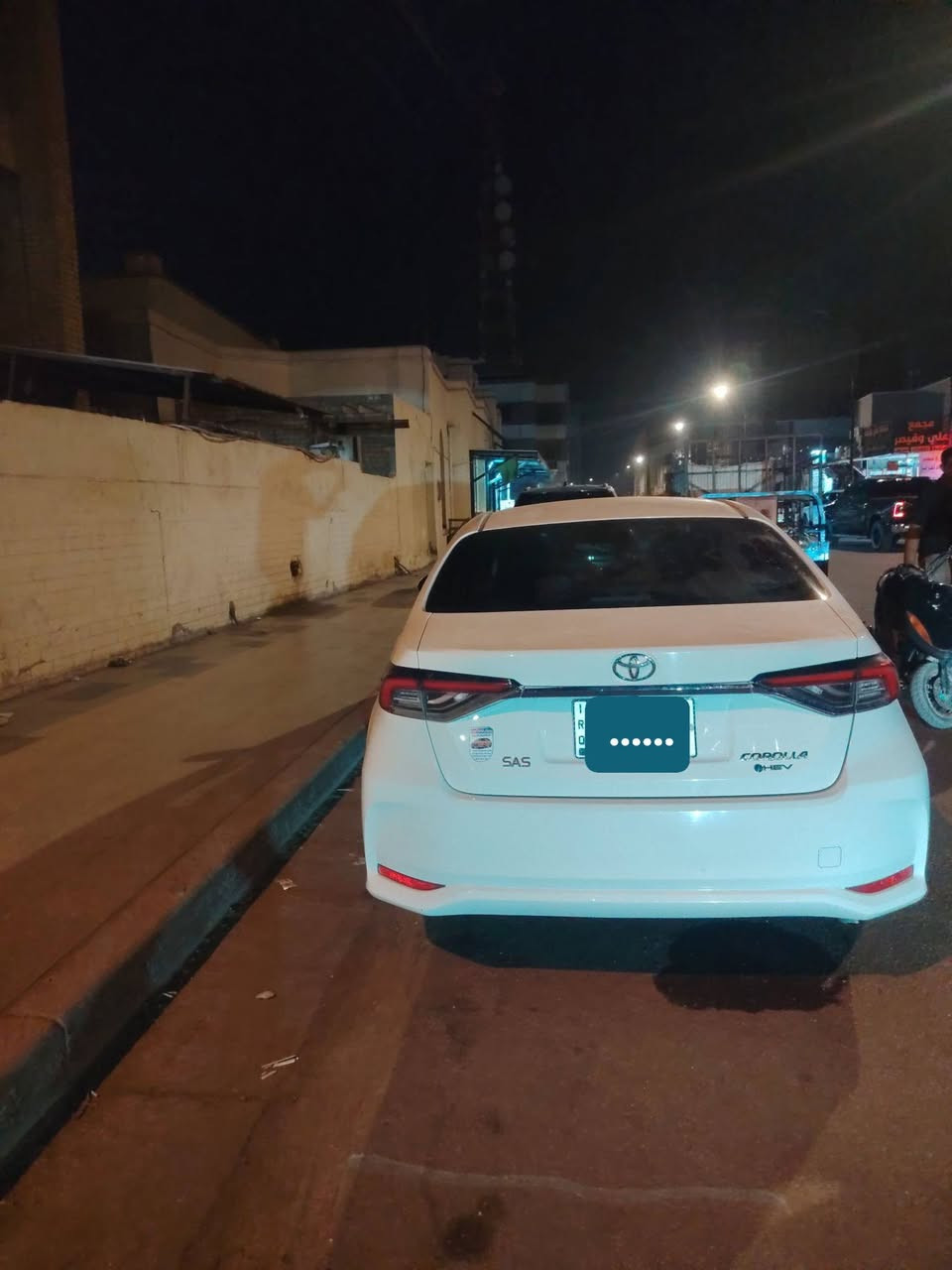 السلام عليكم
كورلا هايبرد 2024

وارد الصين شكل الخليجي

ماشيه 37 الف

رقم بغداد تحويل مباشر 

فول مواصفات 

كشن كهرباء 

فتحه سقف

داخل جلد بلادي

كفاله عامه 

مكان السياره مركز مدينه 
***********

