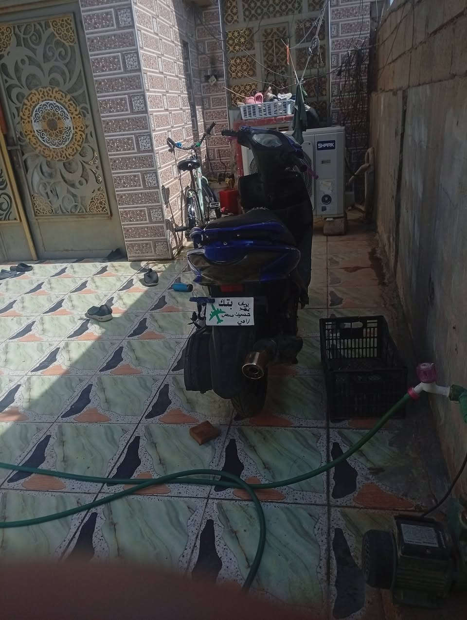 السلام عليكم للبيع دراجه ادرس دراجه نظيفه ما بيها نقص بس البكم نص بكم دراجه نقره صلف دراجه محرك اخرس الدراجه مراوس او بيع مراوس ايراني نامه تايجر العنوان الرمادي رقمي للتواصل ***********
اتصل بخير وتدلل
