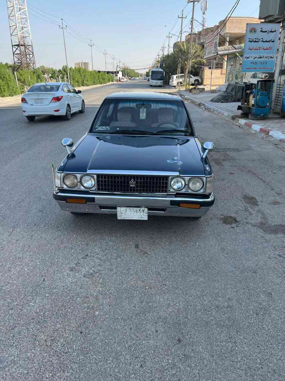 سيدان مديل 1989 رقم بغداد مكينه 2500مكفوله من الكص والضربه مصبوغه عام الجماليه
*********** مكان السياره نجف
