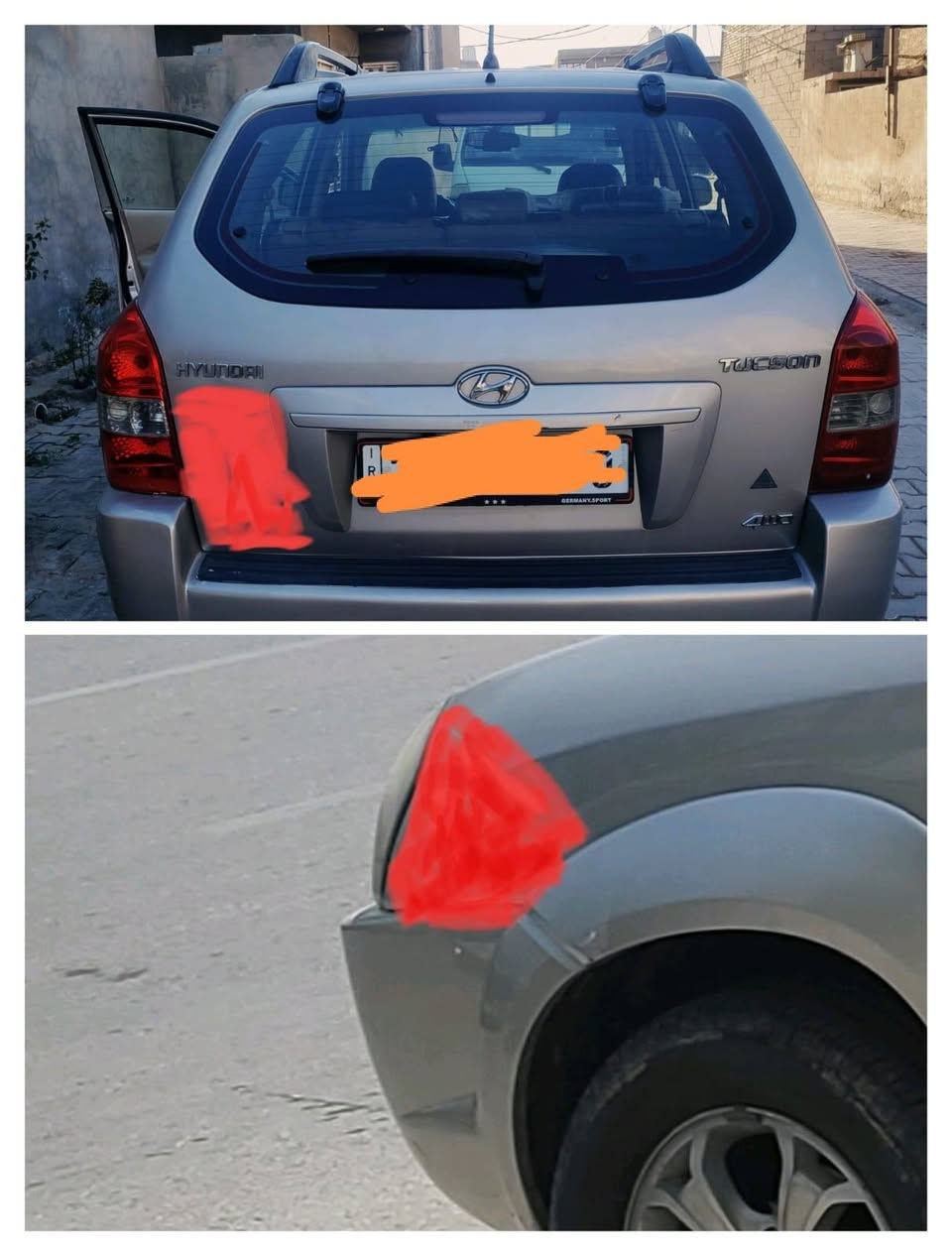 السلام عليكم توسان 2009 محرك  2000دوش  فور ويل
لون سلفر
رقم بغداد  
بيهه صبغ  بل جنطه وبل جاملق الامامي مأشرات بل صوره 
داخلهه كلش نضيف صدر امامي تخم تايرات امامي وخلفي جدد سنويتهه 2030 
مكلف بالنشر غير متواجد بالفيس ***********
