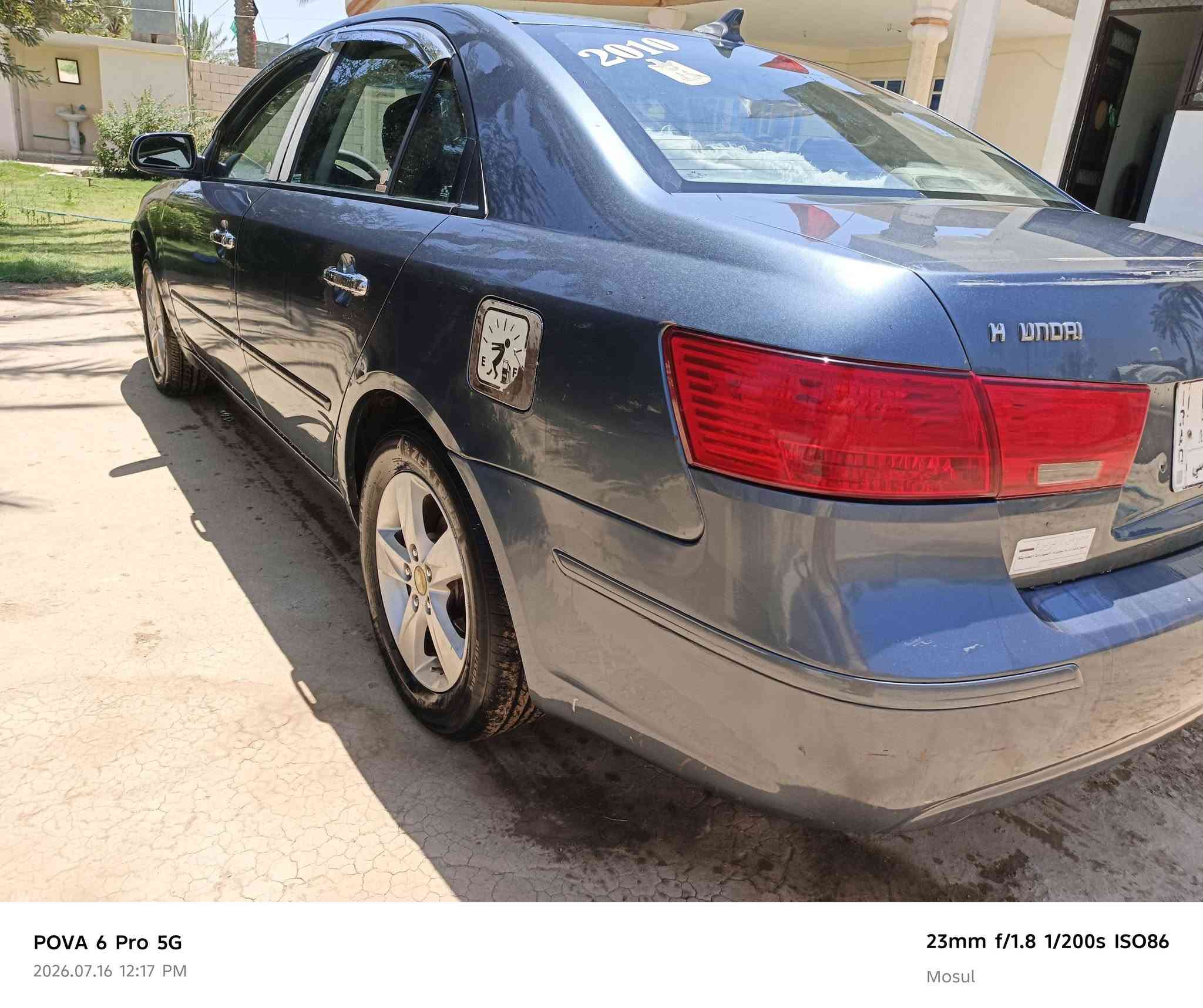 سوناتا موديل 2010 وارد امريكي محرك 2400 كير محرك بشرط تبريد ثلج باسمي  التحويل ثاني ليوم 
فول اتوماتيك 
رقم ديالى 
سونار مرفوق ويا الصور
مكان سياره ديالى 
سعر ١٠٥
شاري يتصل 
***********

