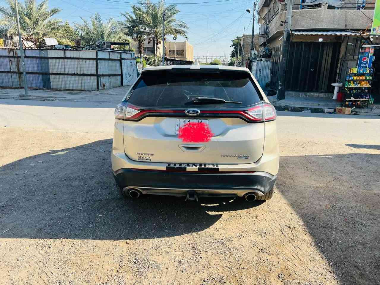 فورد ايدج 2017 موصفات 
شاشة 
كامرة 
بصمة 
كشنالت جالد 
كشنات تدفى وكهرباء 
مانع نزلاق 
حساسات مامي خلفي 
اشاير بل مري 
قطعتين تبريد 
تحكمات ستيرن 
الحادث جملغ وبنيد بدون دواخل رايدهة 95 وبيهة مجال الطيبين واي ستفسار نتصال علة هذة رقم *********** مكلف بل نشر بغداد, العراق
