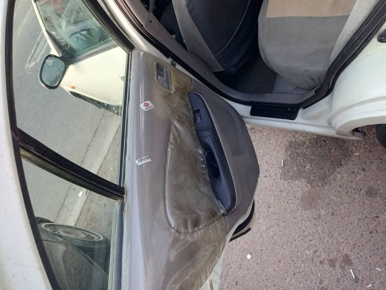 سلام عليكم نيسان سني موديل 2003سياره جاهزه خير من الله كيرمحرك تبريدشغال بيهاضربه جاملغ صفحه سايق تخم تايرسياره جاهزه ربع متصرف عليها كبلرك الشارع مسجل شاشه اربع سماعات مضخم رقم بغدادنكليزي هزه جديده سياره مال جني مصبوغه حزام العنوان بغداد التاجي السعر66وبيها مجال حك الجيه وكلشي موجودبالسوك الموشراي رجااان لاتعبني وتكلي هواي ومدري شنو كلشي موجودبالسوك   الاستفسار***********
***********
