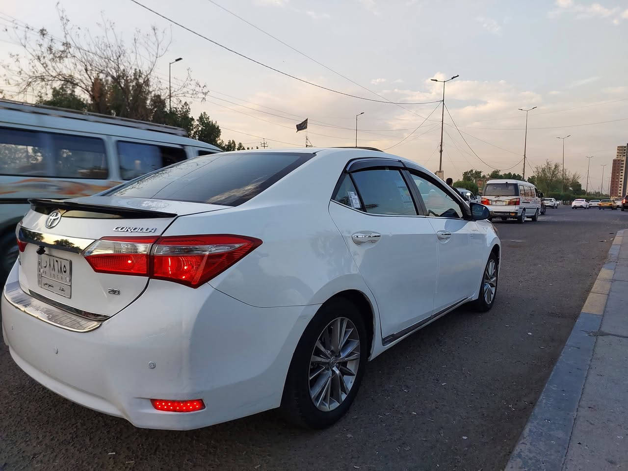 كورلا موديل 2014 خليجيه 
فطيم اعلى موصفات بيه 
فول الفوول ياباني اصل
محرك كير بلاد
بيه 4قطع صبغ طخات خفيفه نفسهن رشيتهن
السياره مواصفاتها
فتحه.. سلايد
مري شفط
ويل كب
تبريد شاشه لمس بشرط ثلج
محرك 2000.. كفاله
كير بلاد لا فتح لا نظوح ولا اي شي
كهربائياته كله شركه
بيه تراي مال جديد ماشيه فوك ال100
بغداد سنويه لل28 كله مجددهن
السياره على ايدي تايرات جدد
مخال بيه اي نقص للبيع
السعر ب 107 مكاني بغداد الكرخ
شهداء البياع
السياره احلى من الصور 
***********.. 
الشراي ياخبر ويامر امر
