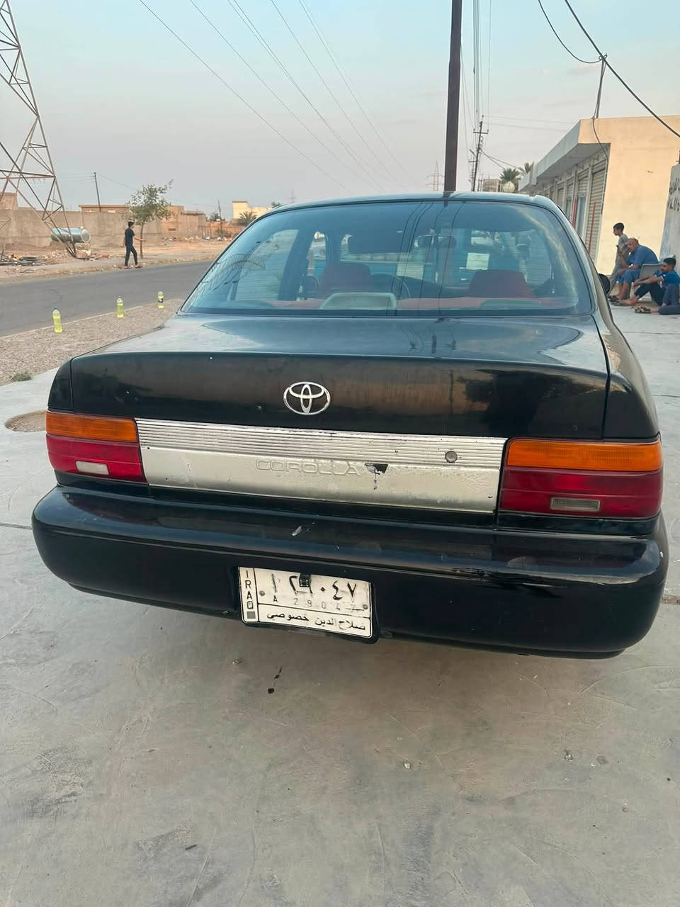 السلام عليكم 
كورلا موديل 94
كير ومحرك خير من الله
حداديه زينه 
تبريد شغال 
رقم صلاح الدين
تخم تاير 
محرك ١٦٠٠ 
السعر 50وبيها مجال
مكاني سامراء الحويش 
***********
