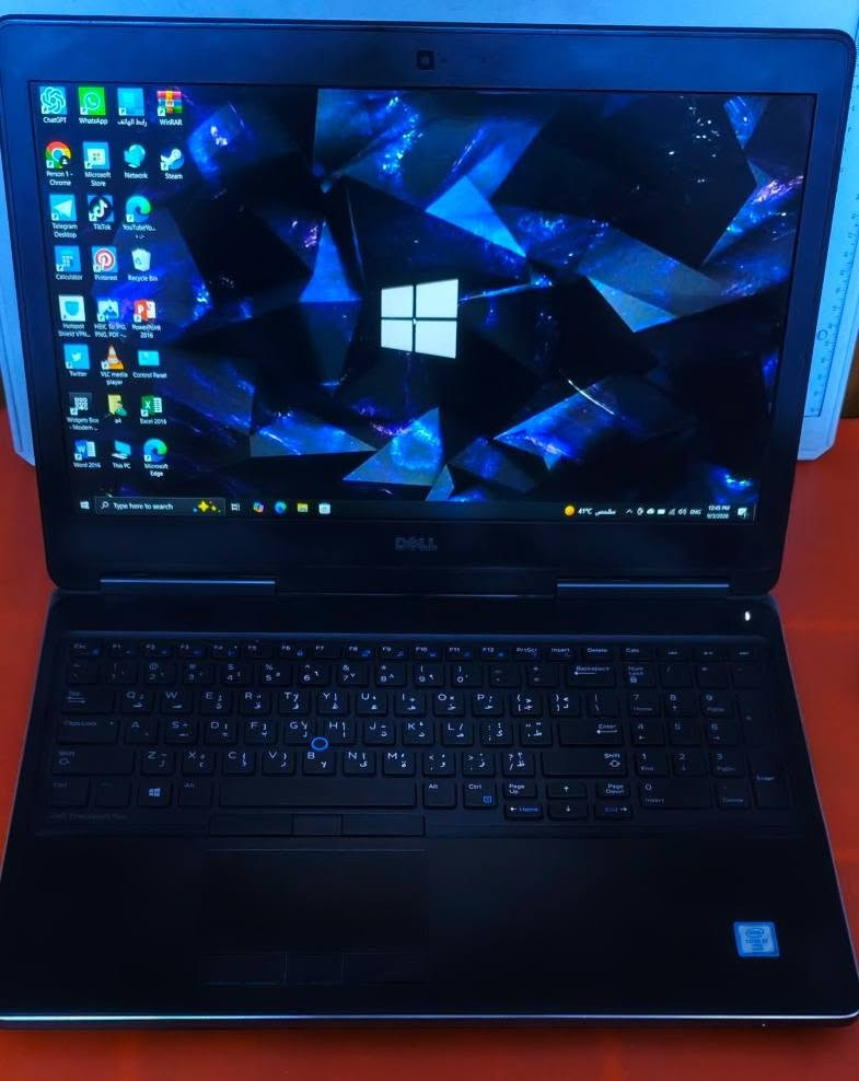 300 الف فقط لابتوب قوي و سعر مناسب 
للبيع (Dell Precision 7510 ) 
​المعالج: Intel Core i7 / Xeon (الجيل السادس - أداء قوي للمهام الثقيلة)
​كرت الشاشة: NVIDIA Quadro 
​الرام: 16GB يدعم التوسعة
​التخزين: 512GB
​الشاشة: 15.6 إنش (FHD / 4K) بدقة وألوان عالية

​نظيف و يشغل العاب كبيرة الى متوسطة و للدراسة و الاستخدام العملي ملحقاته شاحنه و جنطه و سماعة هيتفون

  ما تلكه منه بالسوگ و جداً نظيف 

*********** بي واتساب
