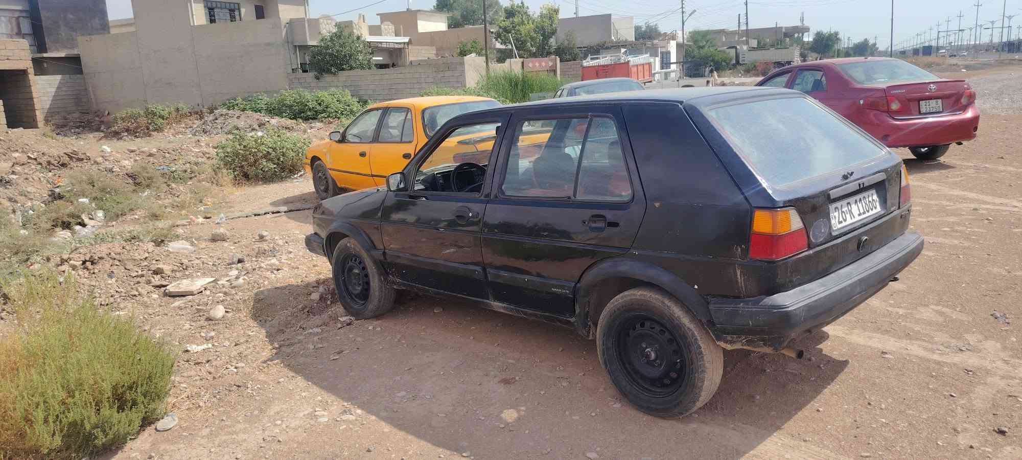 كولف للبيع موديل ١٩٩١ بلاديه بدون صبغ السيارة خير من الله السعر ٢٣ مكان كركوك عمل شعبي رقم صلاح الدين مشروع وطني ***********
