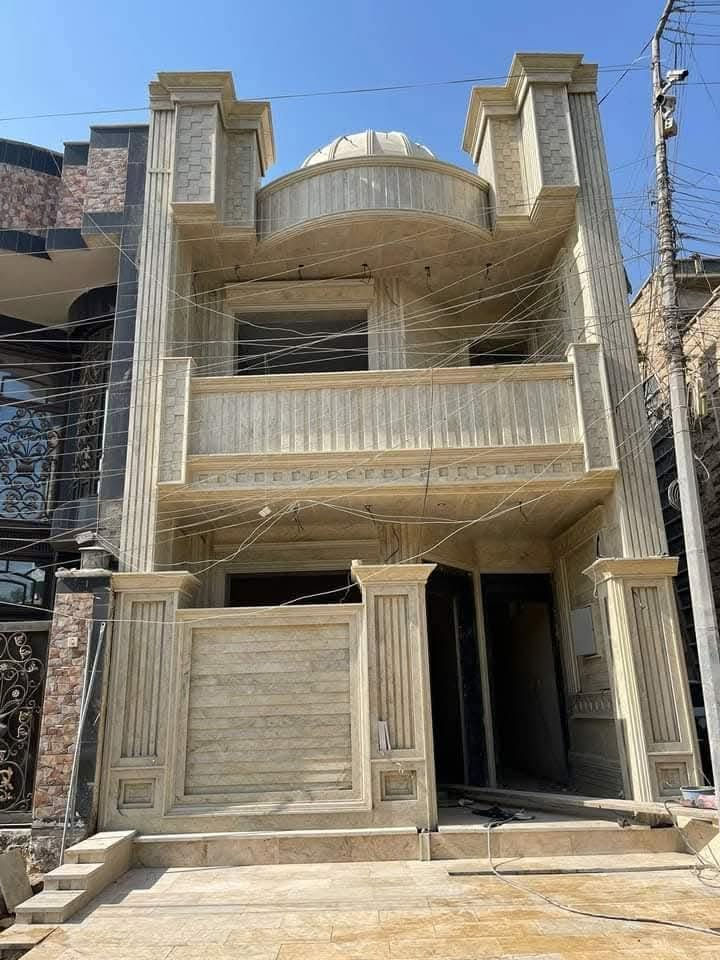كادر متخصص في تنفيذ الواجهات المرمر بجميع الطرق والدزاين حسب طلب الزبون بأنسب الأسعار دقه العمل👷وسرعة الإنجاز✅ للاتصال و الاستفسار ***********

