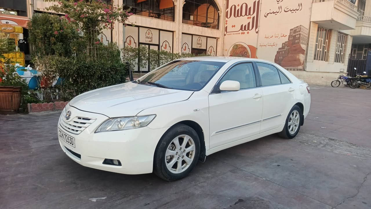 من رخصت الادمن
كامري ٢٠٠٩ وارد خليجي 
السياره كلش نضيفه ما جناي 
رقم دولي باقي 
السعر ١٠٥ $
للاستفسار ***********....***********
مكان السياره ديالى قرب الخالص
