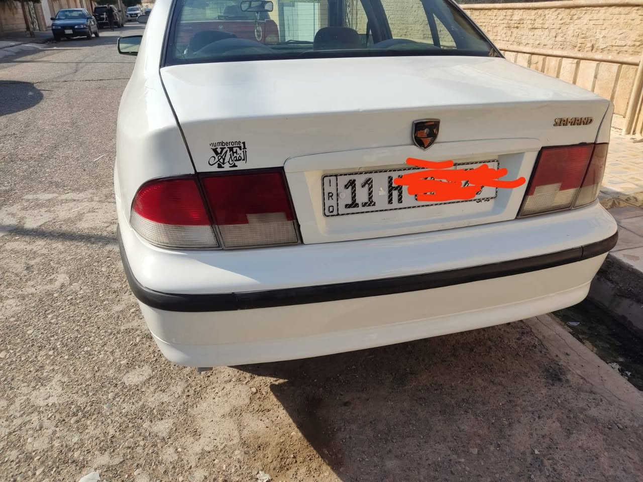 للبيع سمند ٢٠٠٩ رقم بغداد مسطرة بأسمي سنوية لغاية ٢٠٣١  تحويل من الموصل مكينة وكير شرط كير توماتيك حدادية امامي وخلفي شرط كامرة قفل مركزي بيها ثلاث قطع صبغ جاملغ الامامي اليسار وباب السائق وباب خلف السائق سيارة مال جنية ماتصرف عليها ربع غير متواجد على الفيس بوك  للاستفسار على الرقم *********** موصل, نينوى

نص مكتوب في الصور:
- 29133071x