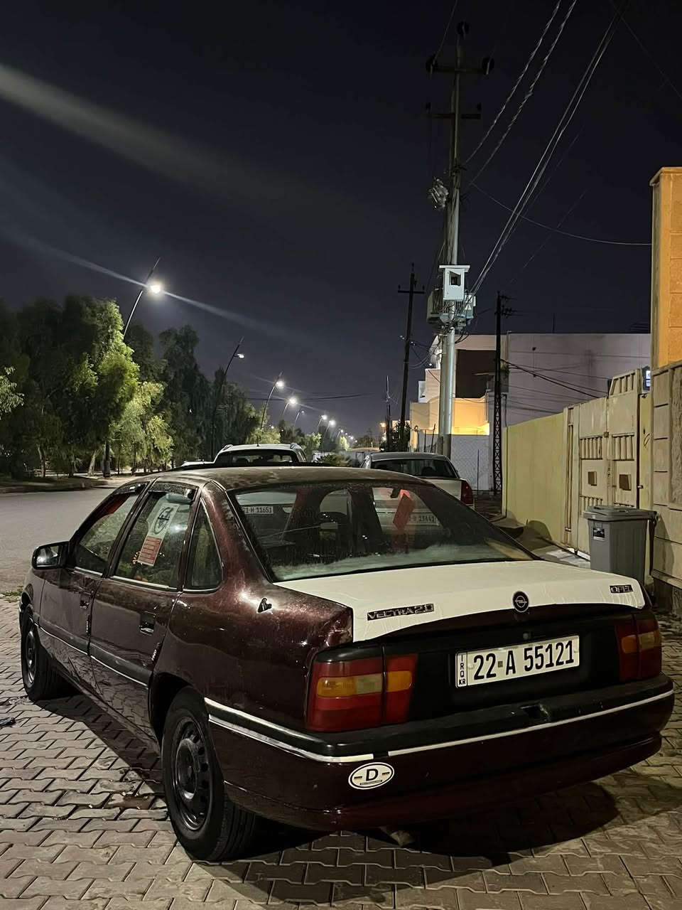 سلام عليكم  للبيع او مراوس 
مكاني كركوك 
اوبل موديل 1990
محرك 20 لا صرف لا بخار ولا صوت شرط 
كير اوتو شرط 
دواخل لوك اربع بردات كشنات جديد شادهن 
سلايت يشتغل 
رقم شمالي جديد سنويه خلصان 4 اشهر 
دفتر بانزين موجود 
شرط تحويل وكاله 
بدون ضربه سياره بيها اربع  قطع صبغ بدون دواخل 
داخل محرك داخل صندوق لوك 
سعر 40 ومجال 
الاستفسار /***********
