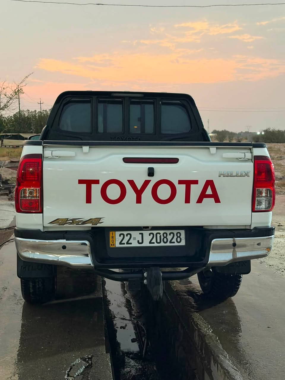 بيكم هايلوكس 4X4
موديل 2024
نص فول كير وتماتيك شاشه جبيره 
52كيلو متر 
سياره جديده ماماشيه ولا مشتغله شركه 

كفاله عمامه كير ومكينه وبدي بي بارد بلحوض يم لبك لايت فقط
رقم شمالي أربيل 
سنويتها ال 2029

  
سعر :350بيها مجال بسيط تواصل وتساب ***********
