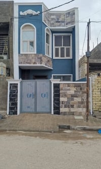 بيت طابو زراعي سند ٢٥ للبيع المساحة ١٠٠متر  بناء جديد طابقين  الطابق ا...