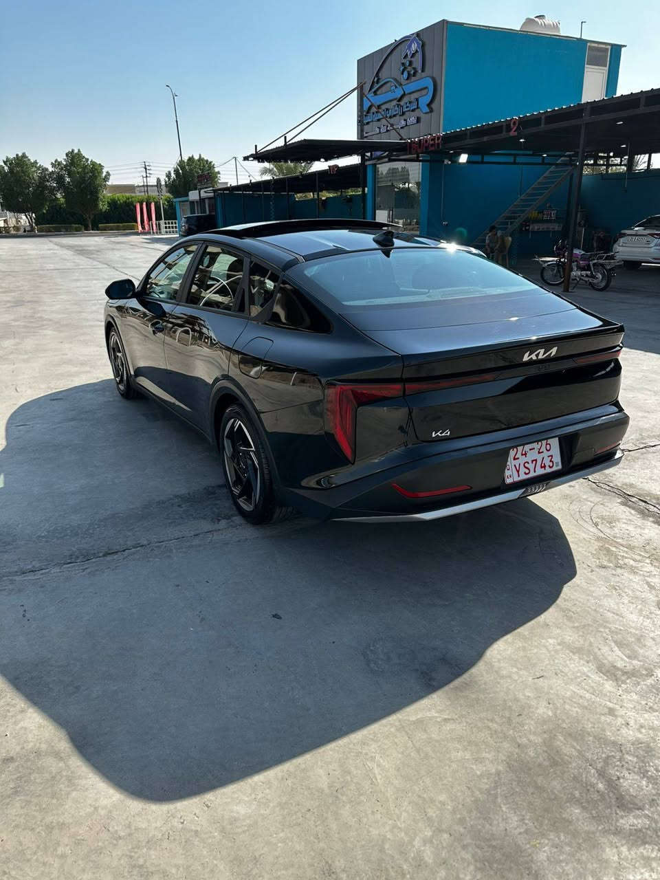 السلام عليكم
للبيع KIA K4 2025 EX

كشن جلد

كشن تدفئة

رادارات

بنوراما

تشغيل عن بعد

كامرا خلفيه

ستيرن تدفئة

اوتو هولد

شحن لاسلكي

ماشيه ٢٤ الف كيلو 

شاشه متصله تدعم كار بلاي

وباقي المواصفات معروفه حتى ارضياتها بعدها بلايلون وبيها ايضا ارضيات جلد 

حادث سيارة فقط البنيد مصلح نفسه ومصبوغ

بدون ايرباك بدون دواخل حتى لايتات الاماميه مالتها بلاديه صور الحادث مرفقه 

رقم كاتي اربيل بأسمي

سعرها 165 بدون رقم الرقم يكلف 11 ورقه

مكانها الانبار الرمادي

***********
