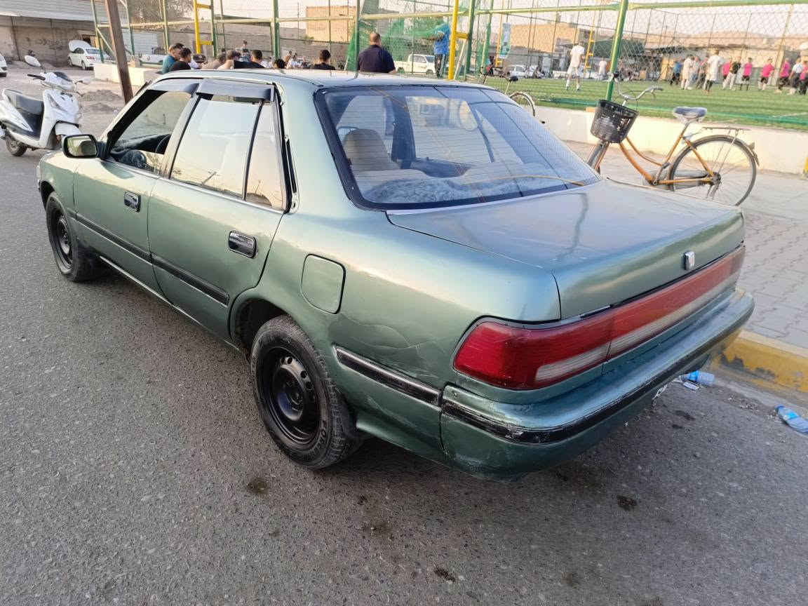تويوتا كرونا 1992 گير اوتوماتيك استيرن بلادي مو تحوير محرك ابو الكف رقم بغداد دولي سنوية جديدة لغاية 2031 تبريد كامل نقص غاز مكان طوز خورماتو السعر خاص او اتصال *********** كركوك, العراق
