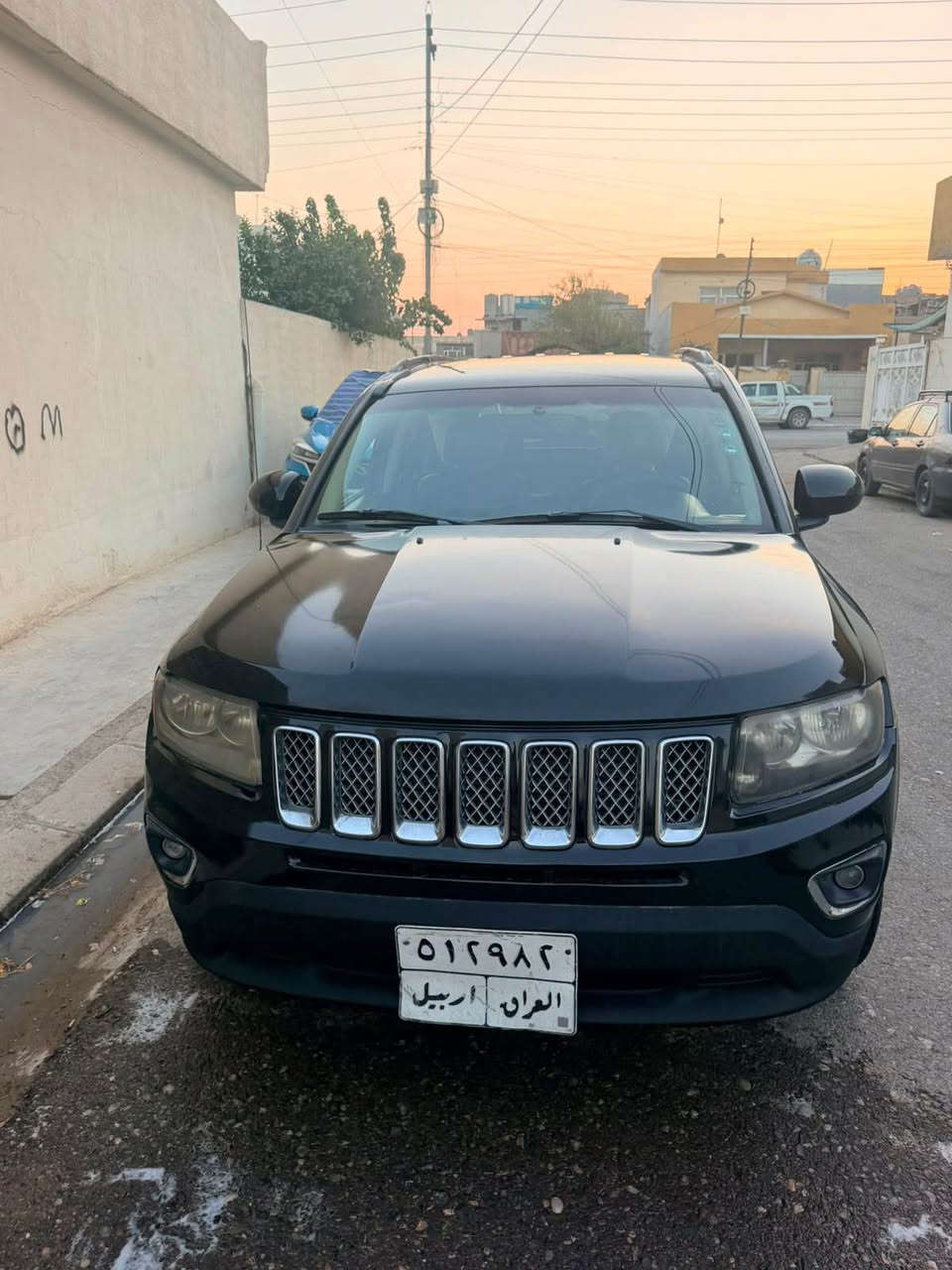 جێب کۆمپاس ٢٠١٦
نمونە لە جوانی 
دوو پارچەی بویاخە چاملغ و بۆنیت
کوشن هیتەر و جلدە
مەکینە ٢٠ ی تاک ئەکسل
فحص و هەزەی بەسەرچوە
گێر و مەکینە بەشەرت
ژمارەی خاوەنی ***********
تێبینی سەیارەکە هی من نیە تەلەفۆن لۆ ساحێبی بکە 
نرخی نوسراوە سحری مناسبە محامەلەیەکی برایەنەی تێدایە 
سەیارەکە لە. هەولێرە أربيل, العراق
