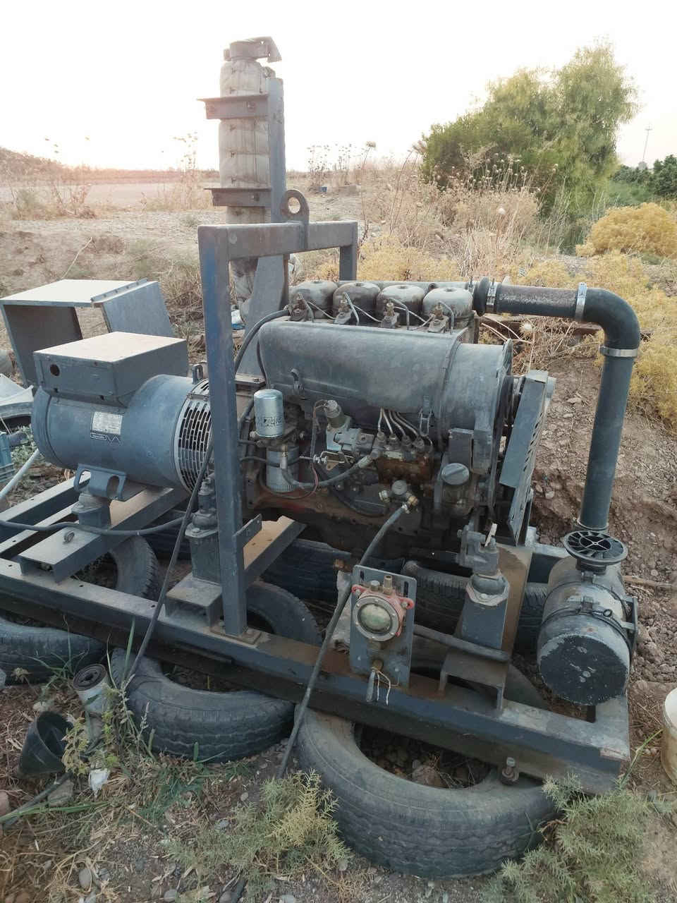 دويز 4 بستم 912 قلم حلواني لا صرف لا بخار رأس توليد 60 kv إيطالي طبك ابلاد العنوان ديالى خانقين للاستفسار الاتصال على *********** غير متواجد على الفيس .
