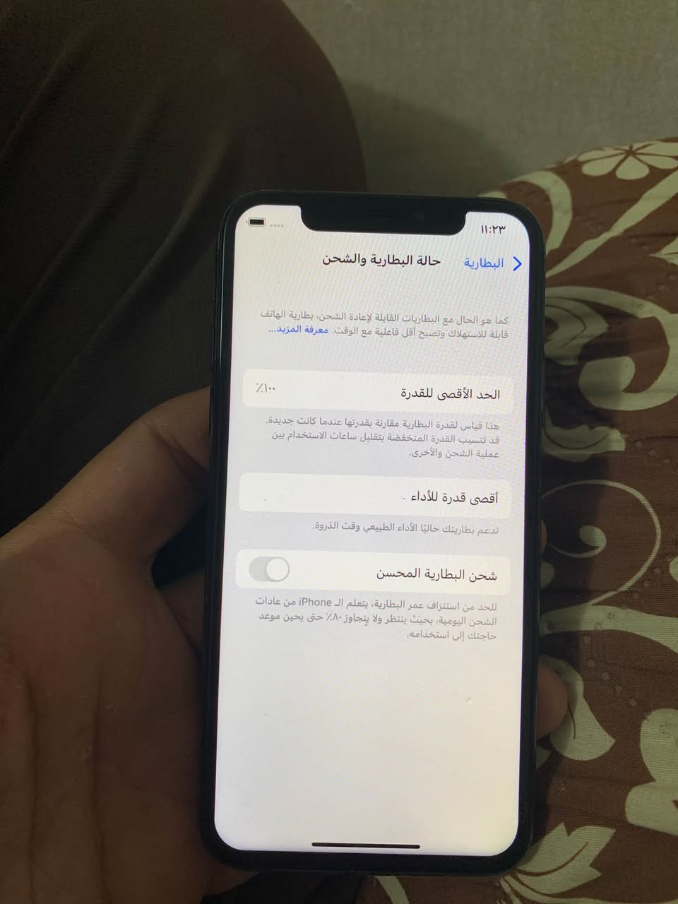 ايفون اكس • ٦٤ • بطارية ١٠٠٪