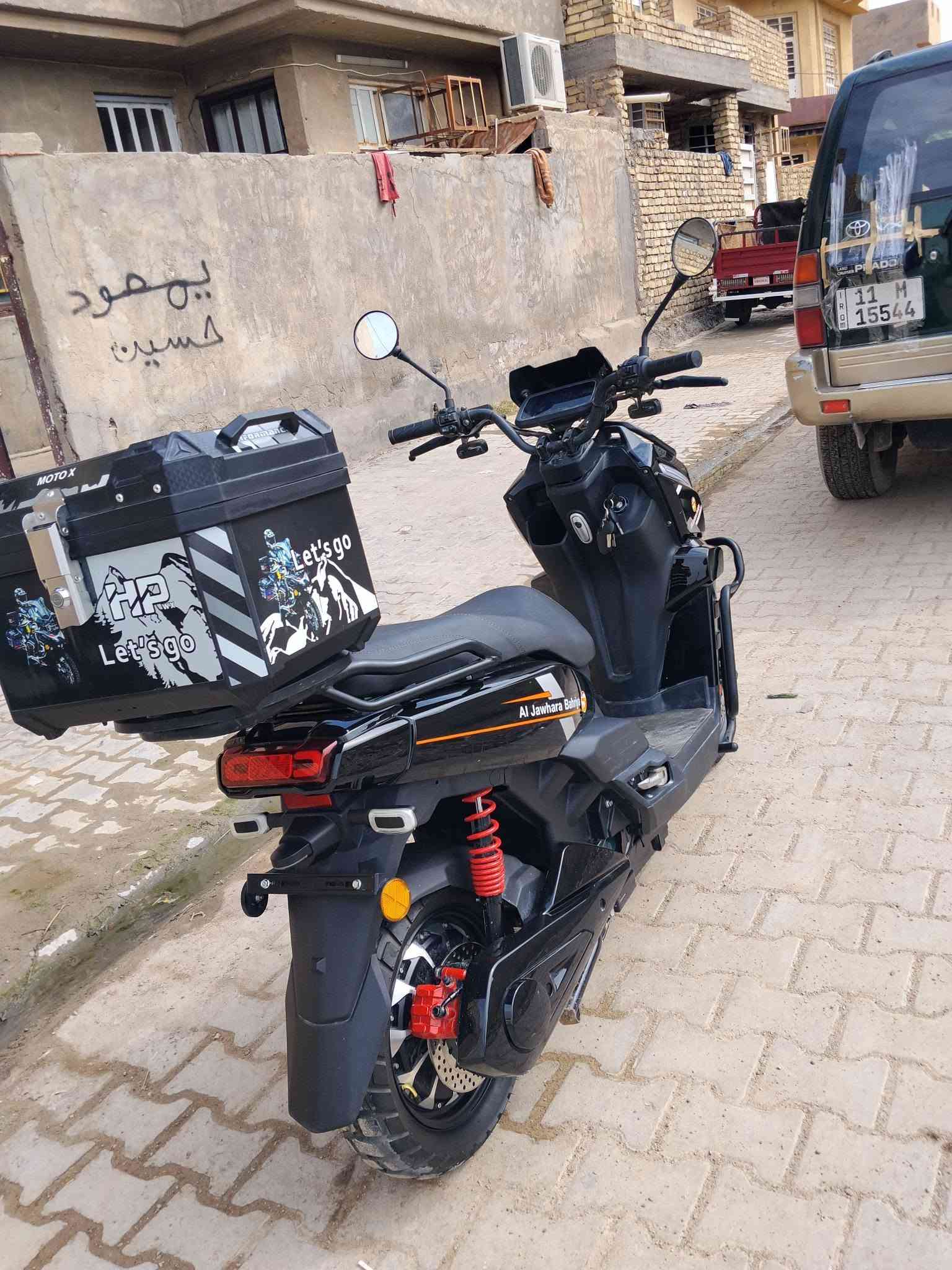 متاح اباجي للبيع اخت جديده ما ماشيه شي قليل دراجه مضمومه زيرو
ملف 3000طلقه 🤞🫠
بطاريات مصطره 45امبير 😉
تايرات حجم 12/90/170 جبلي 💯
لايتات عالي ناصيي العالي يعمي شرط 🤓 
اشاير يمنه يسره دبل اشاره 🦹 
وياها 3صناديك ثنين صفح وحده بنص 🙇
سرعه مخيفه وشلعه تشك الكاع 🙃 
شخط مابيها دراجه وزيرو 😋
دراجه علا أخر حبايه كامله 🙂 
سعر 1200بيها مجال قليل مكاني طارميه تدبير شراي اتصل مو شراي لتراسل وتعبني
