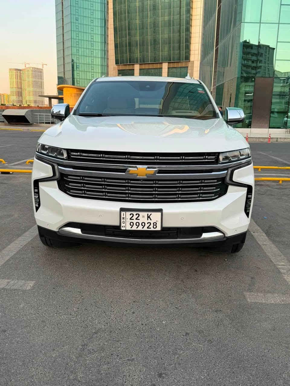 تاهو بريمير 2021خليجي كفالة
رقم اربيل بسمي هزه فحص رقم جديد 

* محرك 5.3 V8

* فور ويل - تو ويل 

* فتحة سقف بانوراما

* داخلية جلد

* كراسي كهربائية مع تبريد وتسخين

* شاشة معلومات وترفيه كبيرة

* شحن لاسلكي

* تشغيل بصمة ودخول ذكي

* كاميرات 360°

* حساسات أمامية وخلفية

* رادار ومنظومات أمان متكاملة

* باب خلفي كهربائي

* 

* السعر 430$

* مكاني اربيل رقم الهاتف ***********
