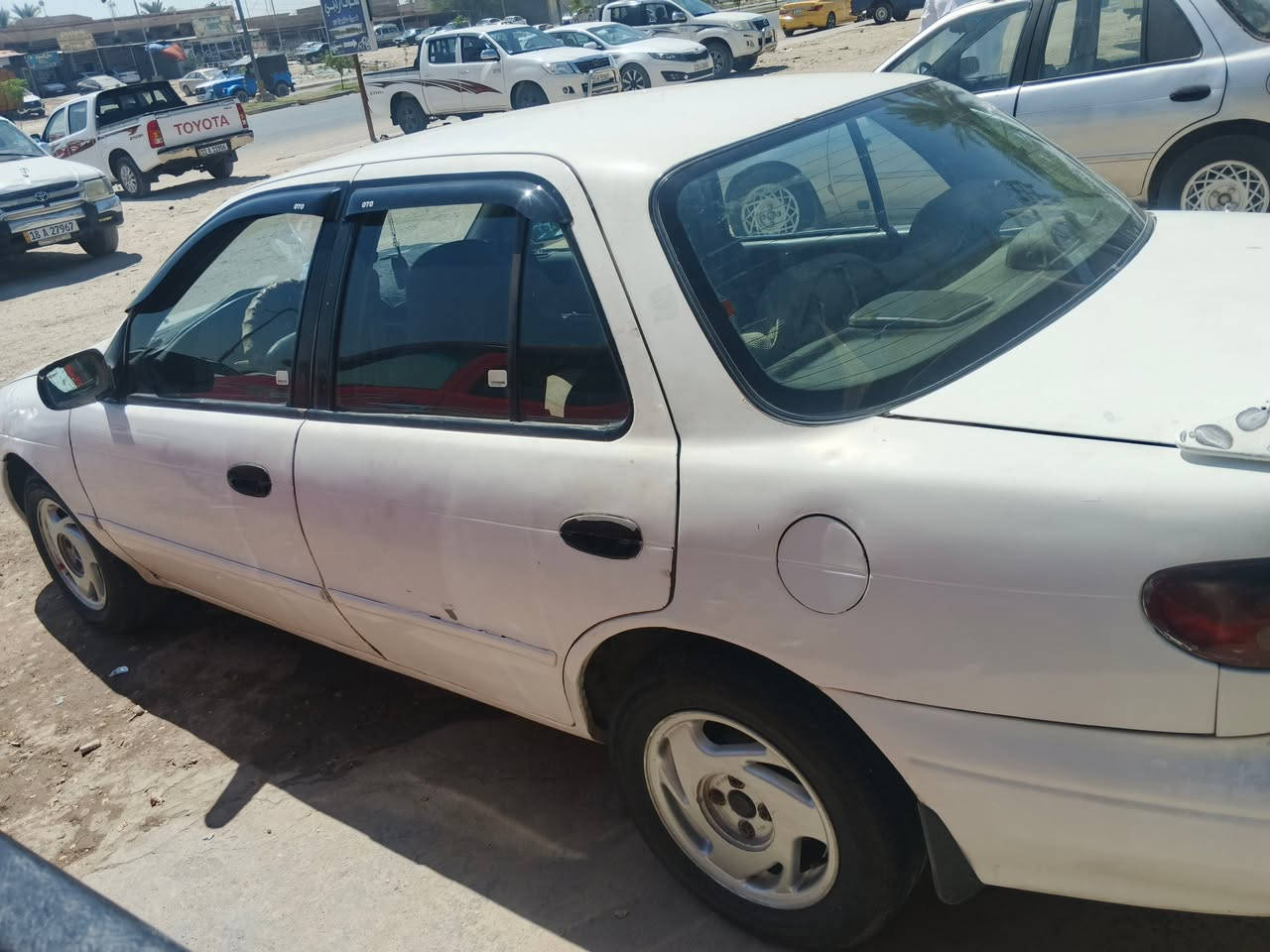 سيفيا موديل 96محرك مفتوح مو مسكر رقم بغداد انكليزي مصبوغه حزام كير اوتماتيك محرك جيد جدا لاتنقيص ولاتبخير تبريد شغال كهربائيات وصدر جديد المكان الصويرة السعر 35. بيها مجال 7775645569....***********
