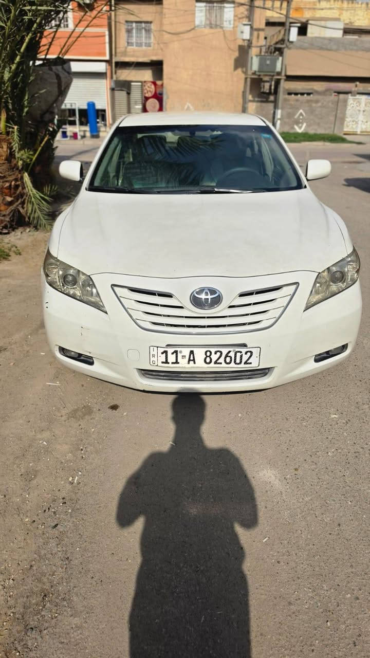 للبيع
كامري 2008 خليجي GLX
محرك 4سلندر 2400 
ماشية ١٧٧ الف كم
داخل صاج 
تخم تايرات
هزه +سنويه +رقم =جديد  
 المكان بغداد 
سعر: عشرة آلاف دولار 
 ***********
