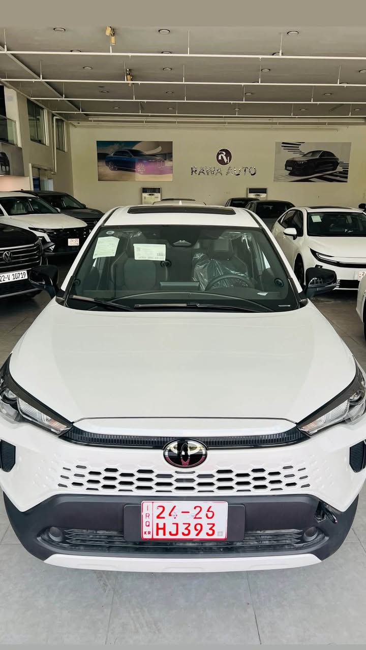 كورولا كروز 2026 COROLLA CROSS
0.km
فـــول مواصــفــات __✅

فتحه سقف 
بصمه تشغيل 
رادار امامي 
تحديد مسار 
ويل كروم 18
مقاعد جلد 
مقعد السائق كهربائي 
حساسات اماميه 
حساسات خلفيه 
اشارات انعطاف جانبيه 
شاشه كبيره ( تدعم نظام ابل ، اندرويد اوتو ) 

للأستفسار مراسله الارقام : ***********
***********
شـركـة نـيـوجـيـرسـي لـتـجارة الـسـيـارات
